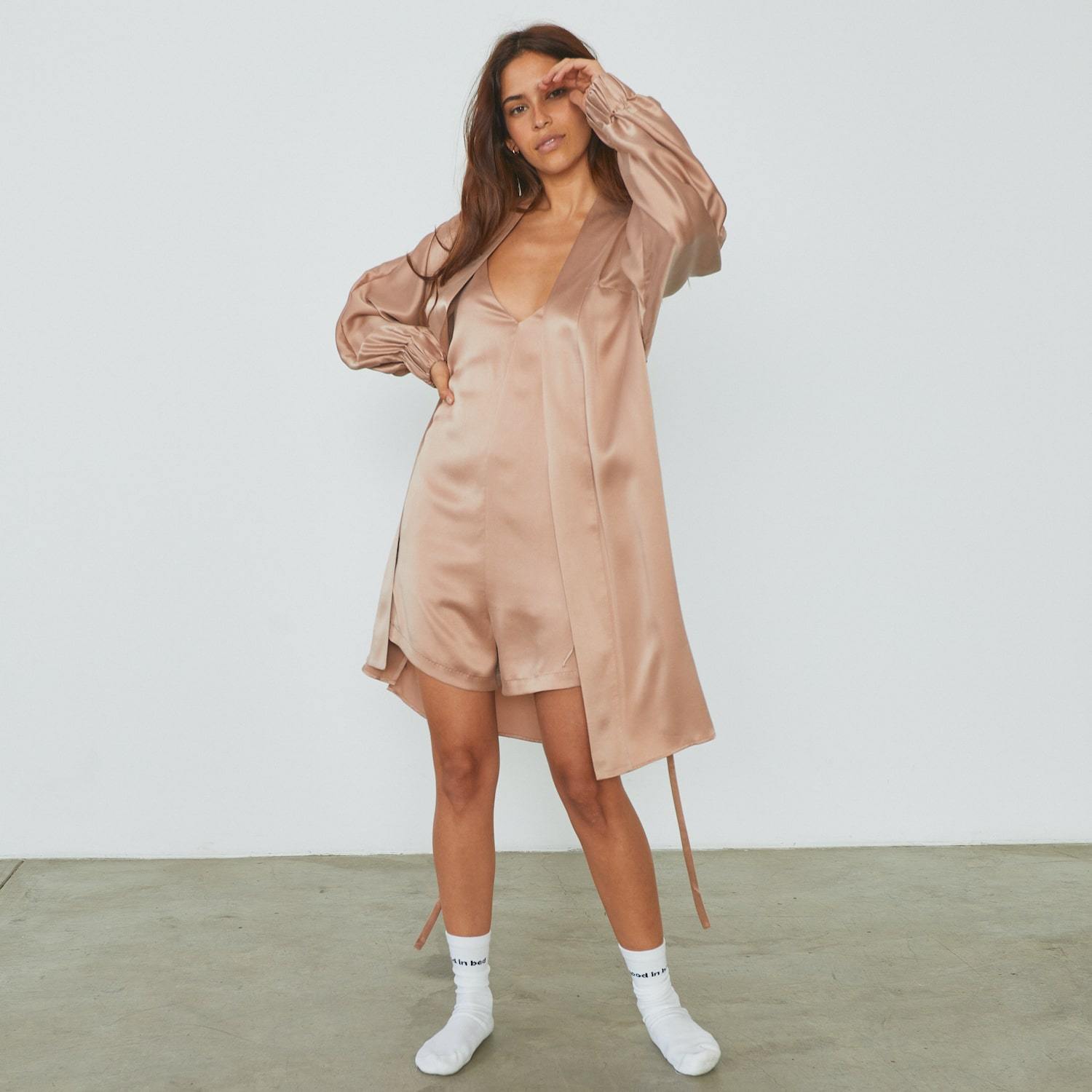 Washable Silk Romper
