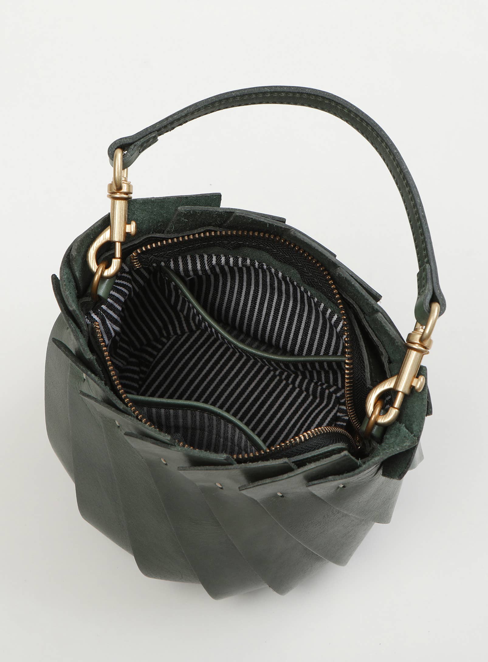 Bloom Bucket Tote - Hunter Green