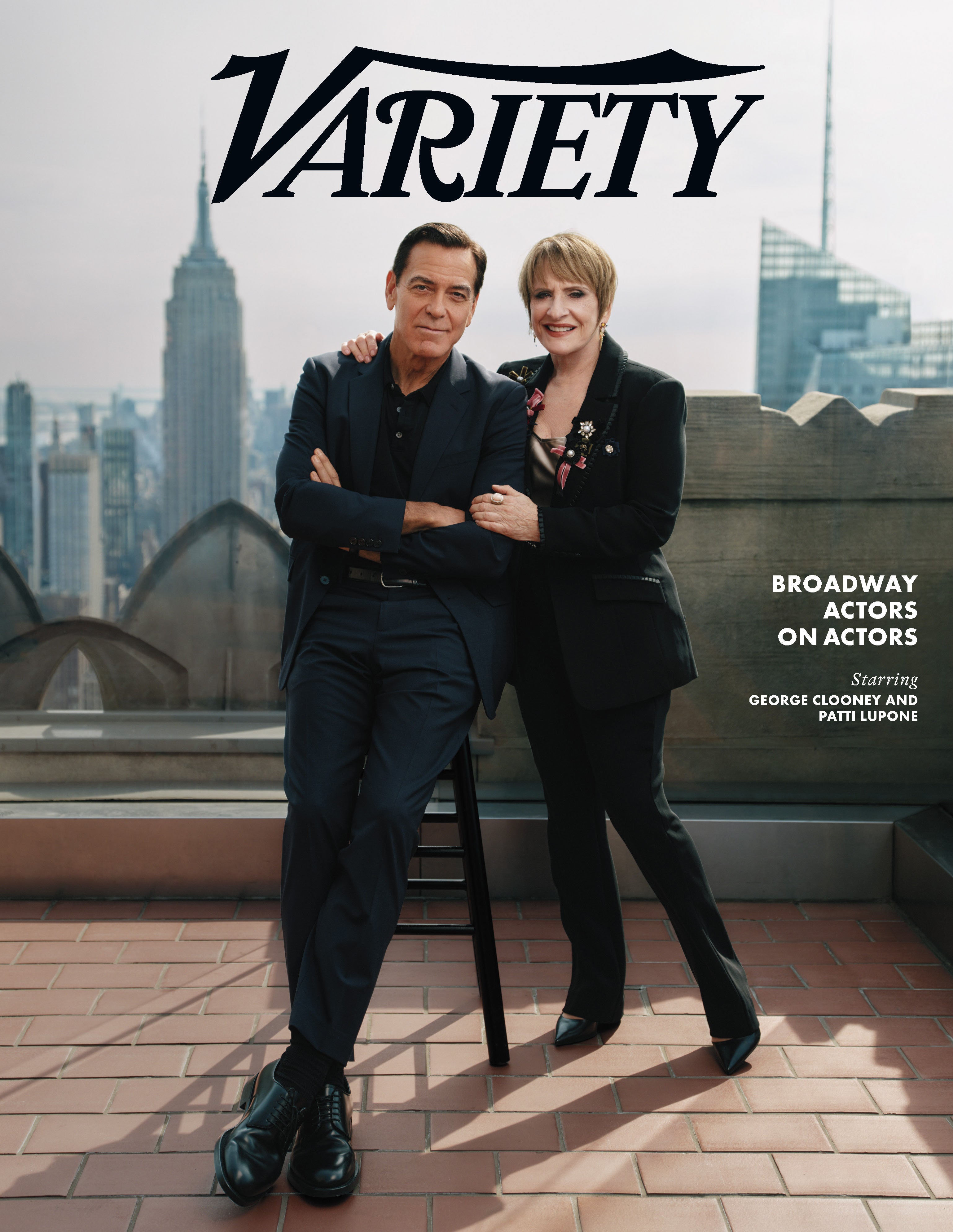 Variety - 25.04.23 Edition: Broadway Actors On Actors, George Clooney & Patti Lupone, Miramax Makeover, Michael B. Jordan In Ryan Coogler’s Vampire Film, Hamilton Still Shapes The Future & More!