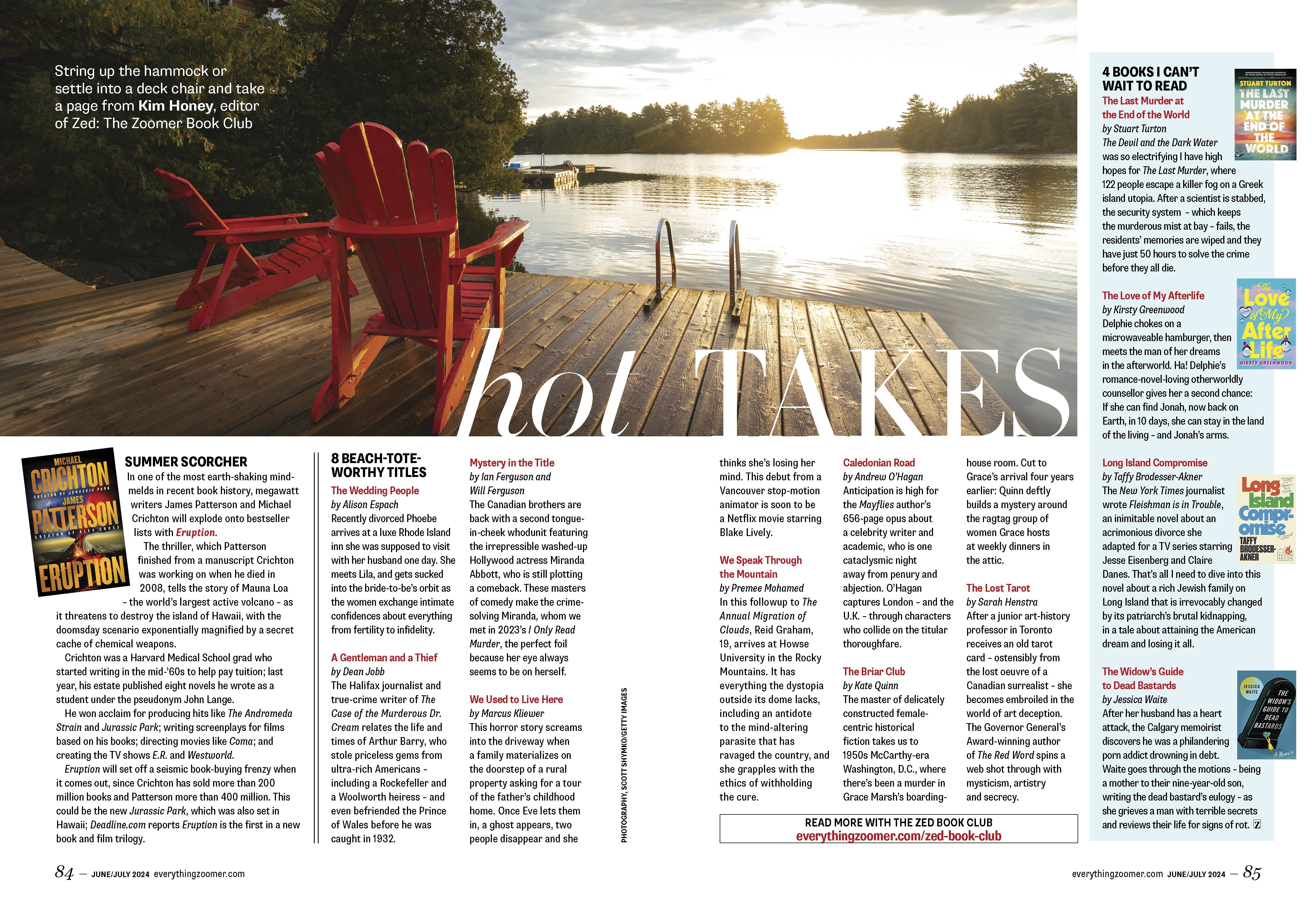 Zoomer Magazine - Cool For The Summer 2024: Andy Kim's Third Act, Remembering Prince's Purple Reign, How To Be A SuperAger, Nostalgic Blockbusters, Tech Support, Books, Travel, Moses Znaimer & More!