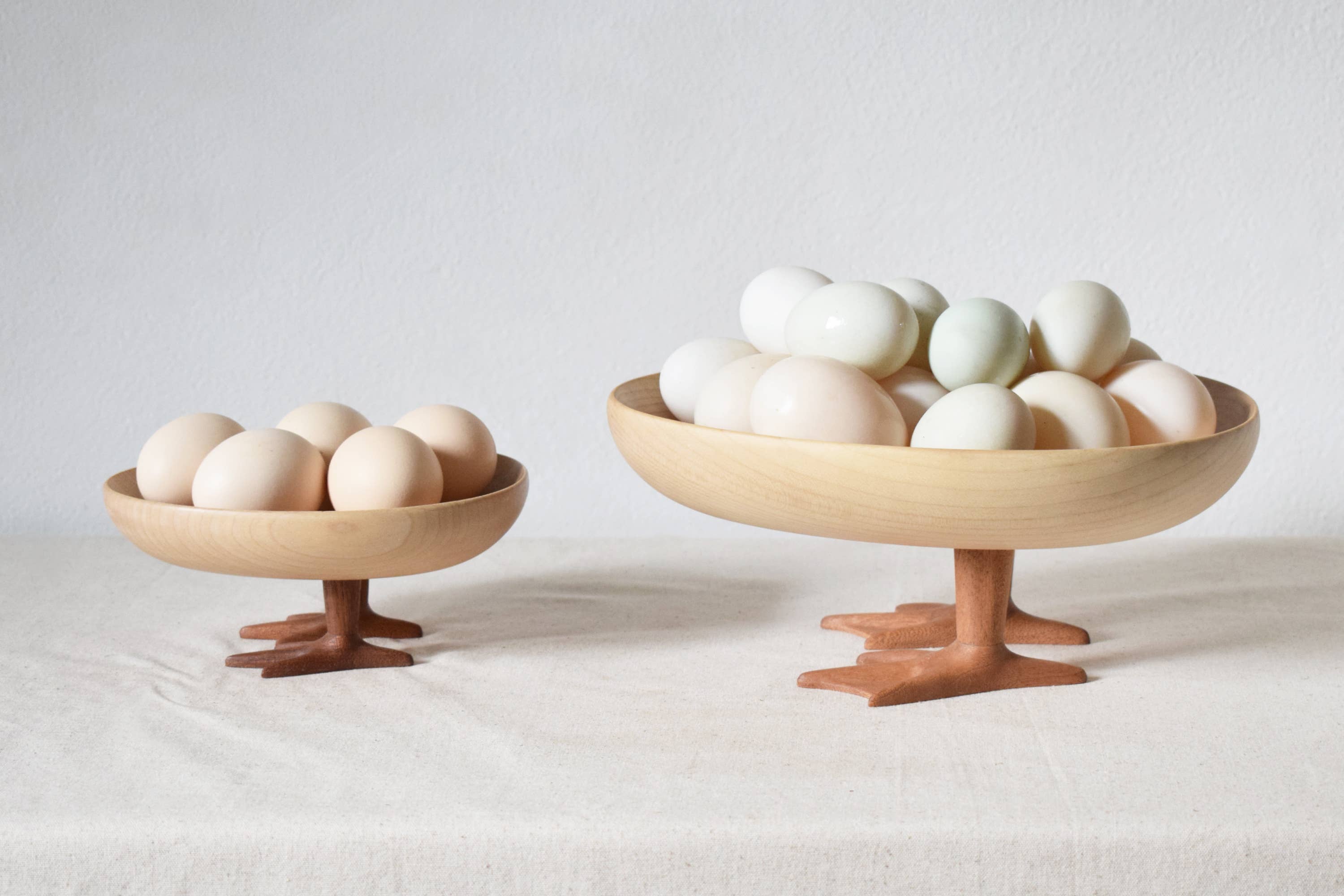 Walking Egg Tray - Handmade/Table Decoration