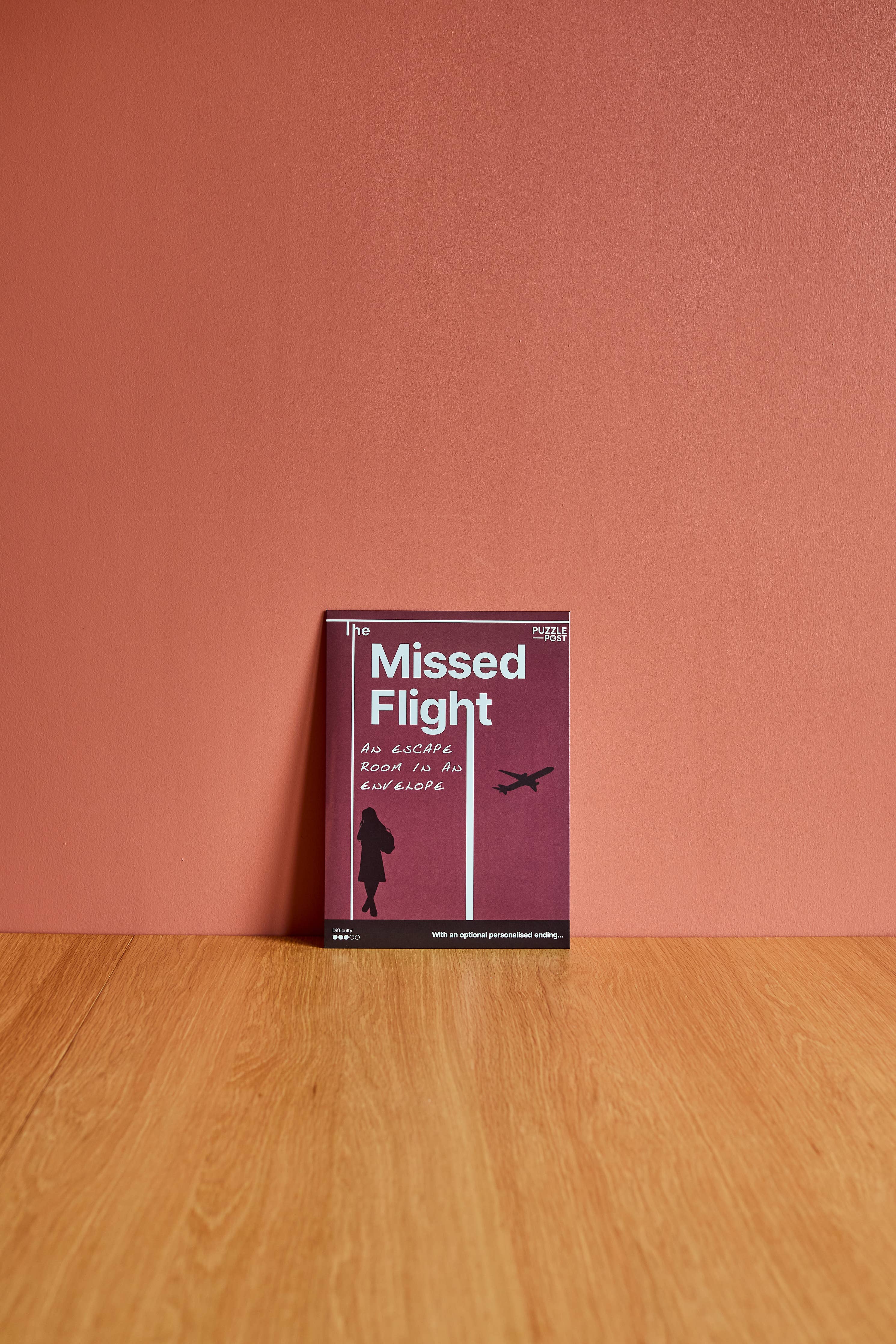 Personalisable | Puzzle Game | Board game |The Missed Flight