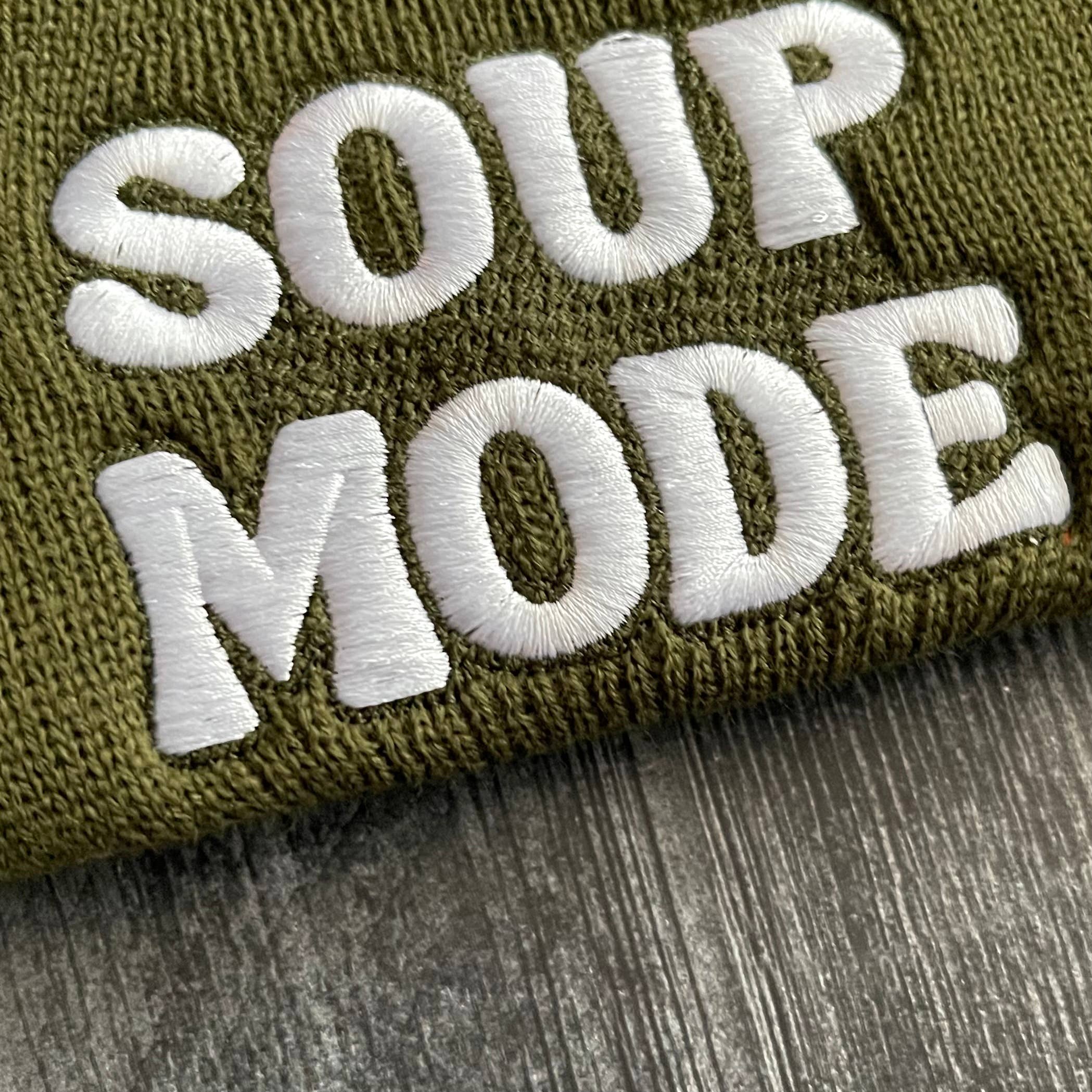 Soup mode knit beanie Winter hat Made in America usa