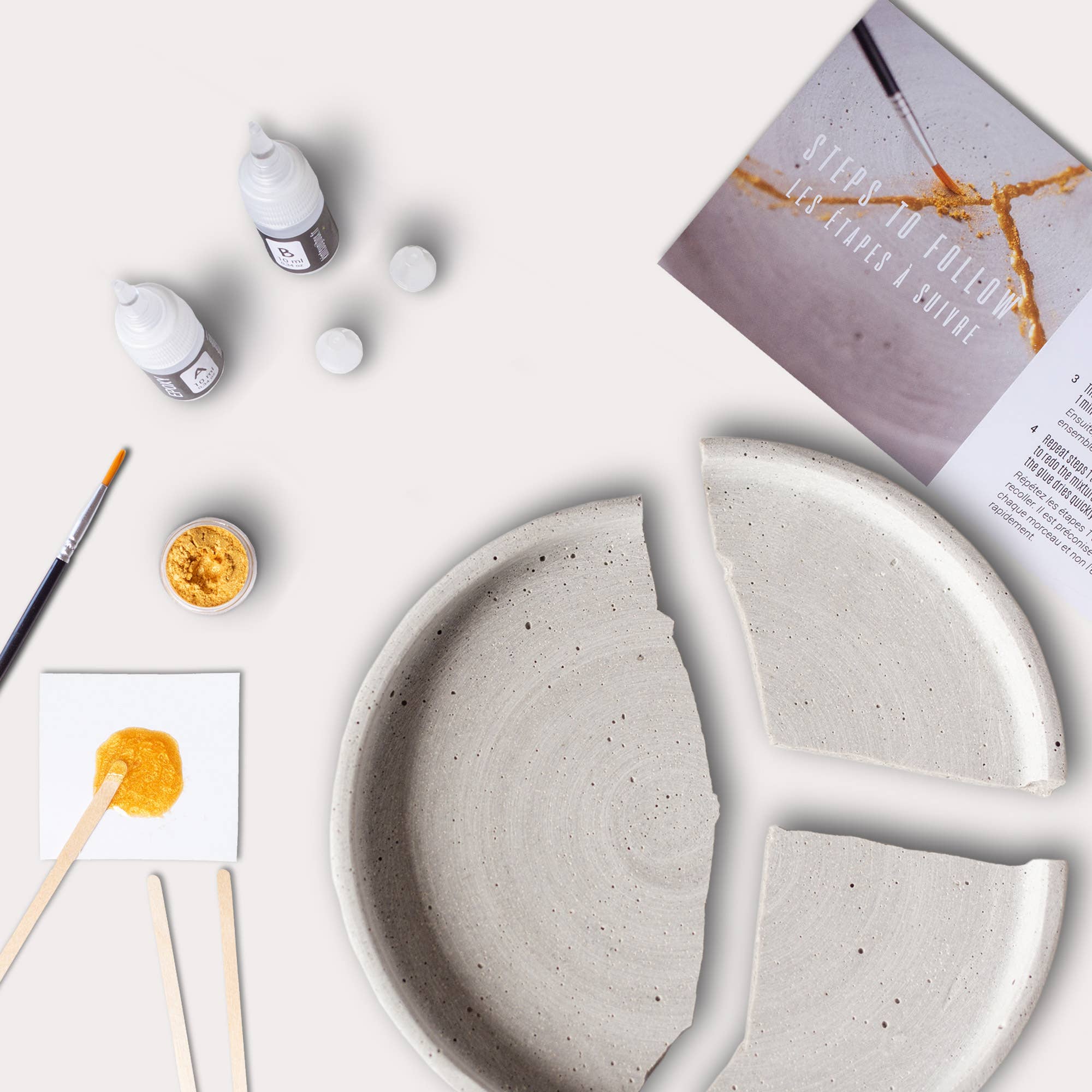 Kintsugi DIY Kit - 2 Colors