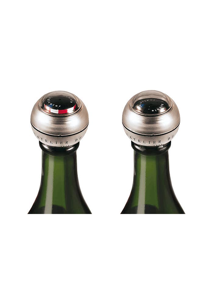 Sparkling Wine Bottle Sealer - BUBBLE INDICATOR