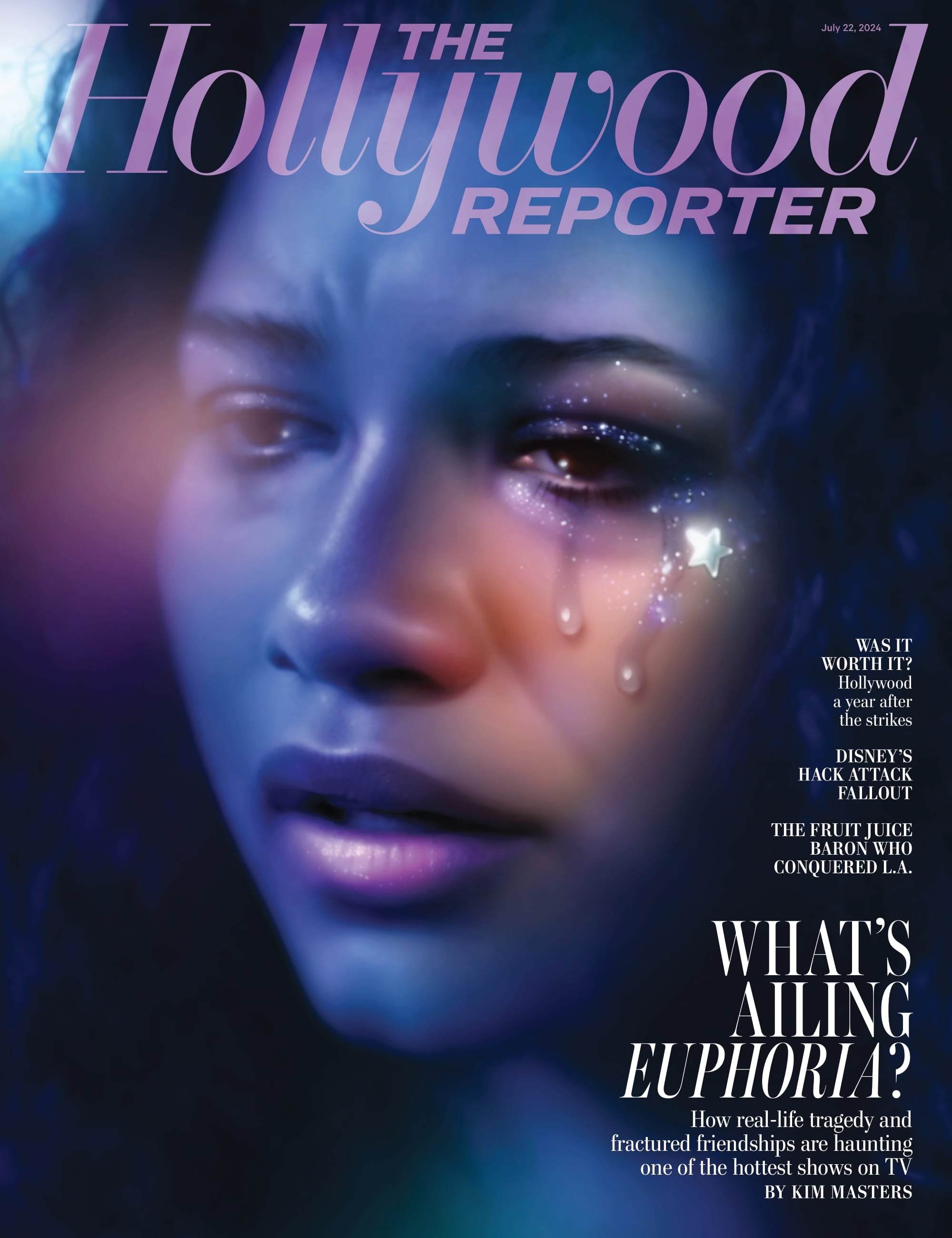 The Hollywood Reporter - 24.07.22 Edition: Hollywood A Year After The Strikes, Disney's Hack Attack Fallout, The Trauma And Tragedy Of Euphoria & More!