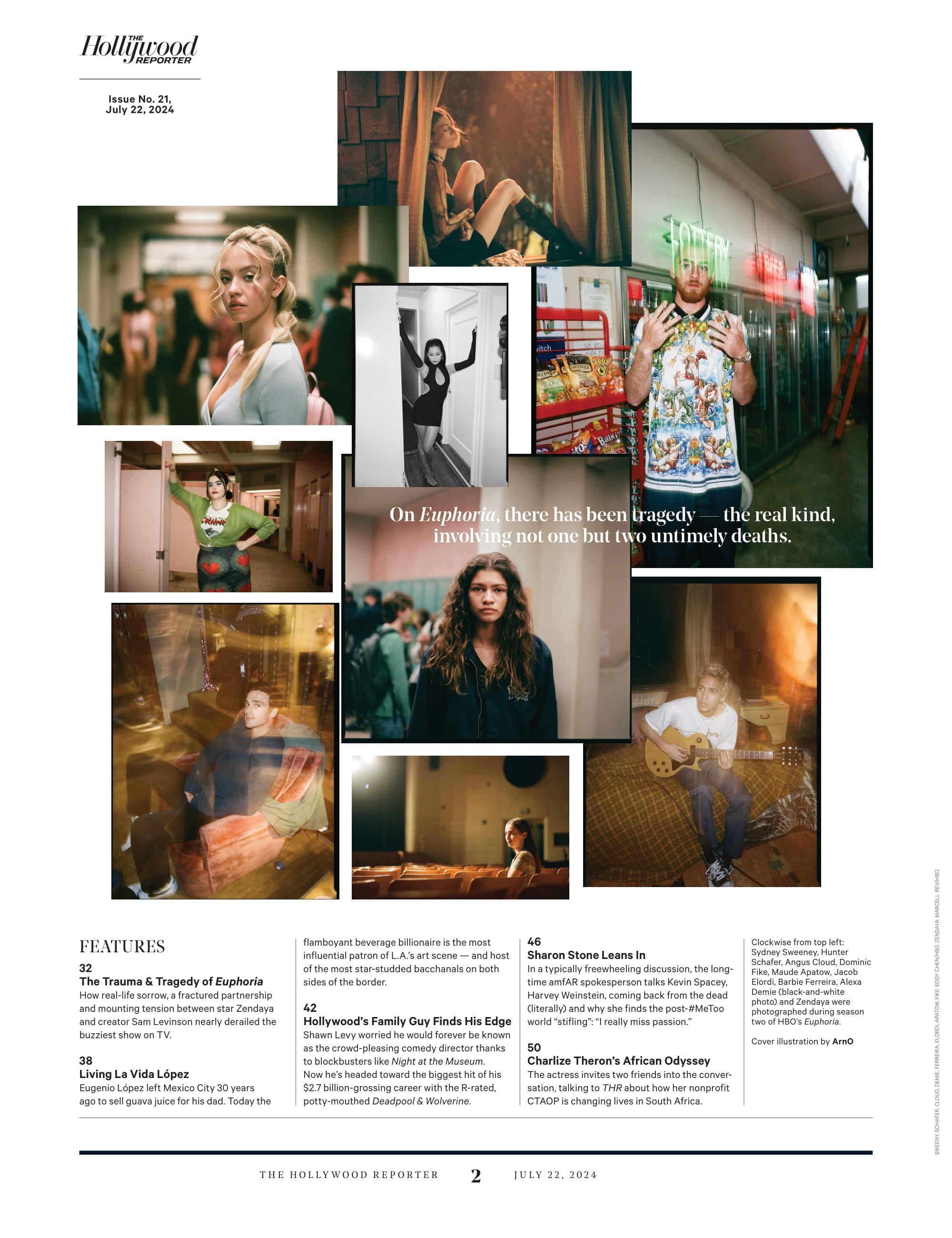 The Hollywood Reporter - 24.07.22 Edition: Hollywood A Year After The Strikes, Disney's Hack Attack Fallout, The Trauma And Tragedy Of Euphoria & More!