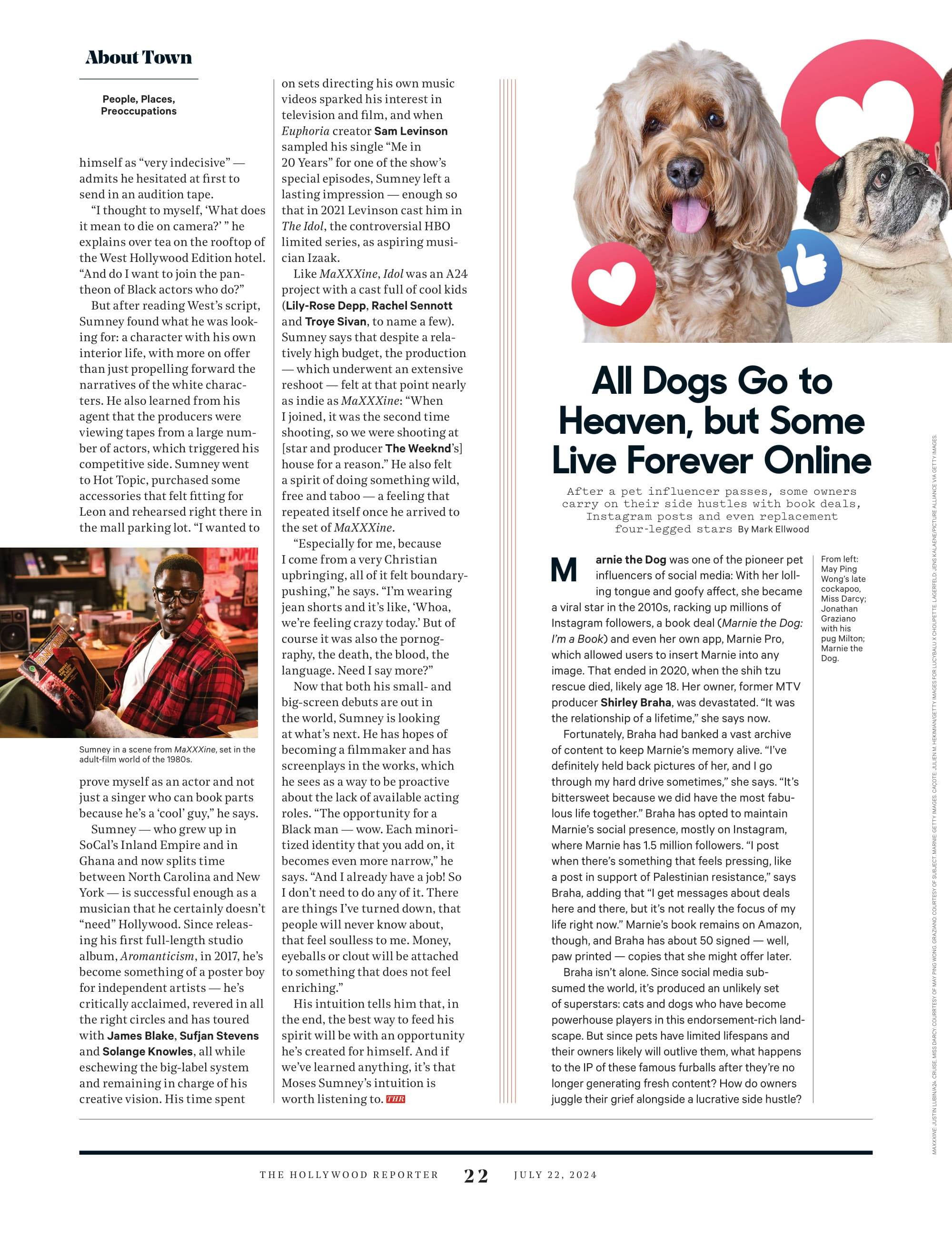 The Hollywood Reporter - 24.07.22 Edition: Hollywood A Year After The Strikes, Disney's Hack Attack Fallout, The Trauma And Tragedy Of Euphoria & More!