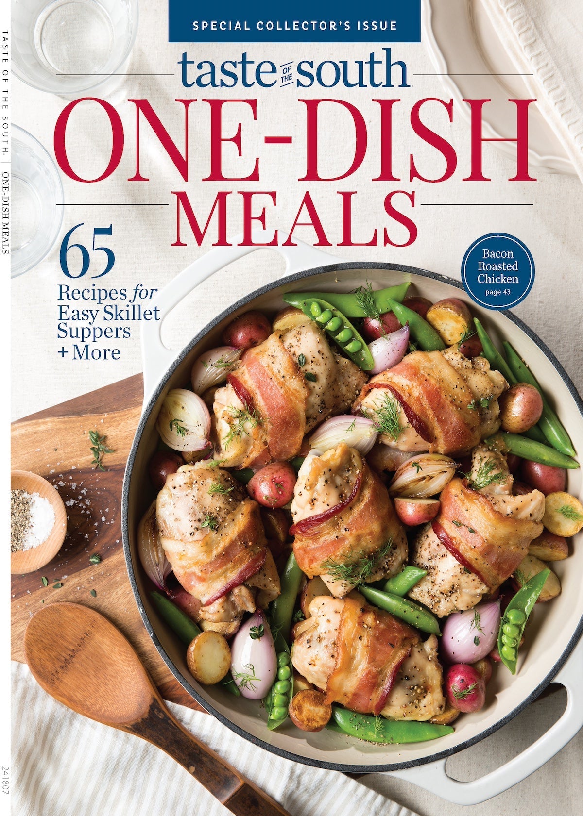 Taste Of The South - One-Dish Meals: 65 Recipes, Easy Skillet Suppers, Dutch Oven & Braiser Dinners, Sheet Pan & Casserole Meals, Soups, Rice, Chicken, Vegetables, Desserts, Kitchen Tips & More!