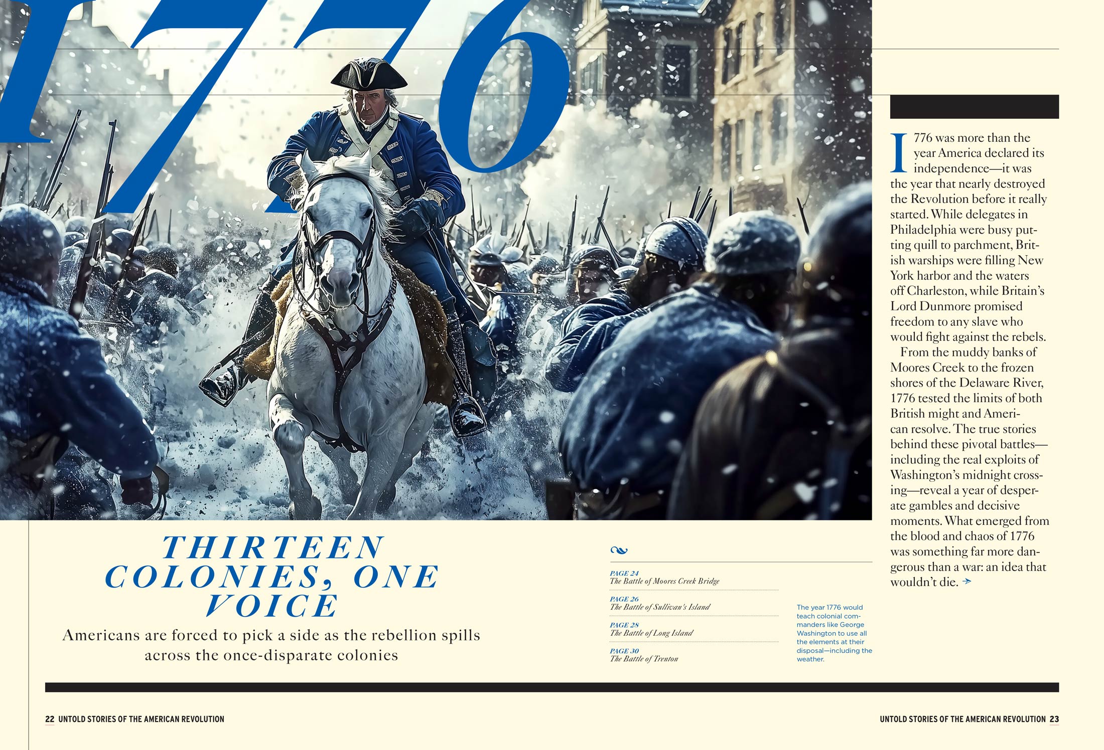 The American Revolution - 250th Anniversary Special Collector’s Edition: Brave Rebels, Key Battles, Historic Milestones, AI-Enhanced Images That Bring The Birth Of A Nation To Life & More!