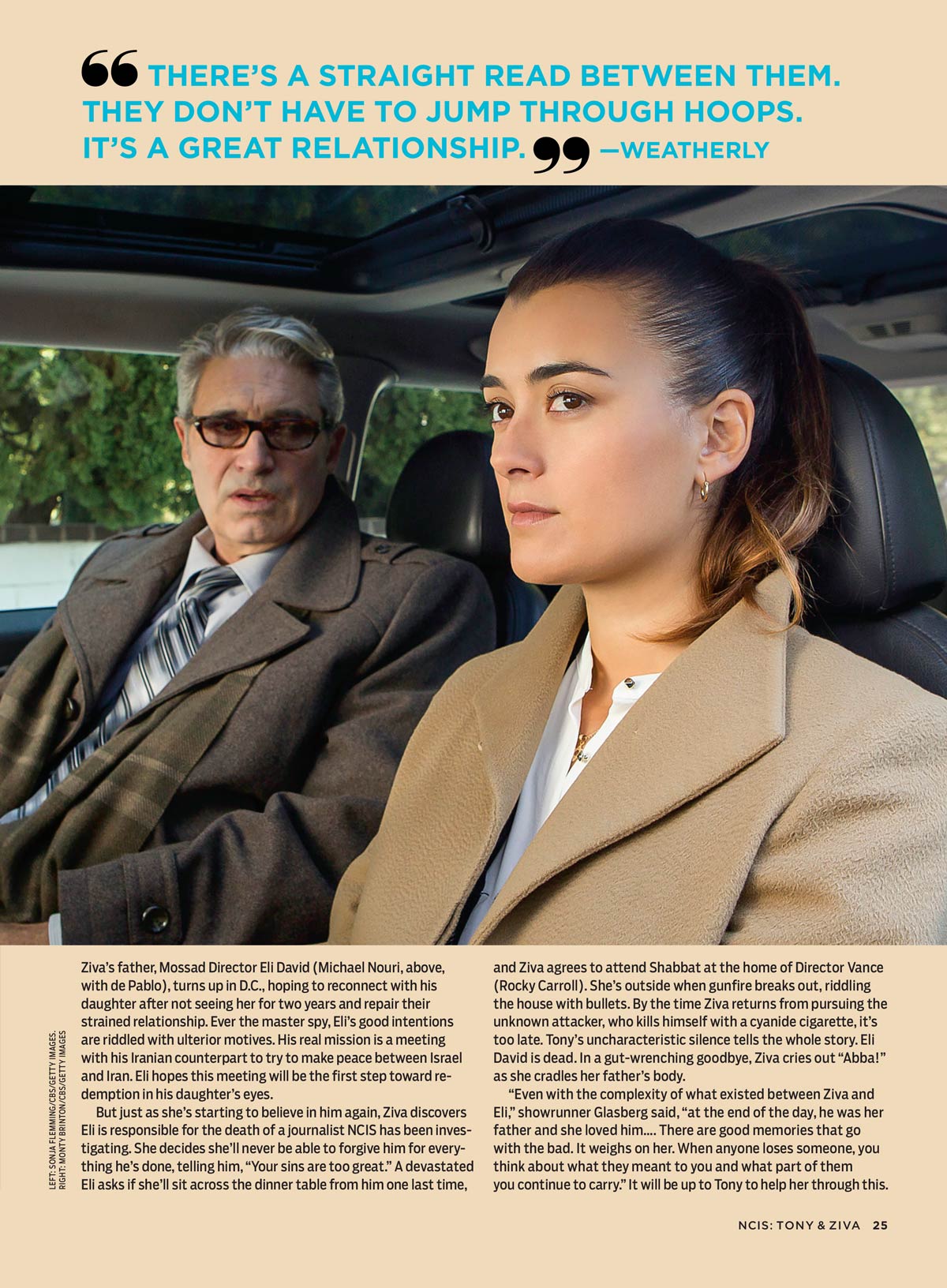 TV Guide - NCIS Special Issue: The Complete Guide To The New NCIS Blockbuster, Tony & Ziva’s Red-Hot Romance, Exclusive Cast Interviews & Photos With Stars Michael Weatherly & Cote de Pablo & More!