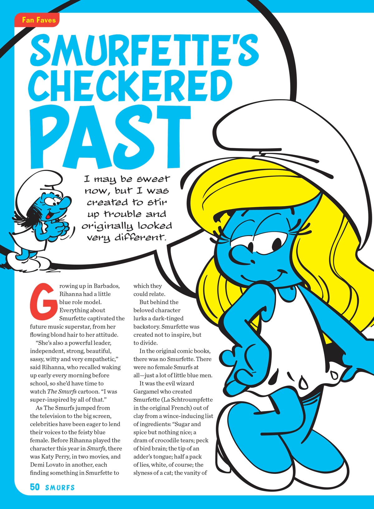 The Smurfs - Your Ultimate Guide To All Things Blue: Season 4 Exclusive Insights, An A To Z Guide, Comic & Movie Updates, Video Games, Puzzles, Smurf-Inspired Recipes, 18 Free Stickers & More!