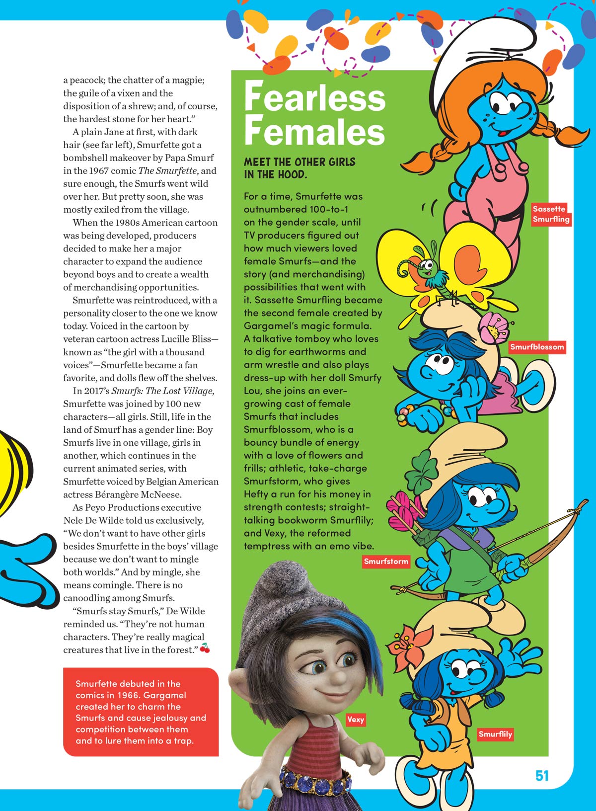 The Smurfs - Your Ultimate Guide To All Things Blue: Season 4 Exclusive Insights, An A To Z Guide, Comic & Movie Updates, Video Games, Puzzles, Smurf-Inspired Recipes, 18 Free Stickers & More!