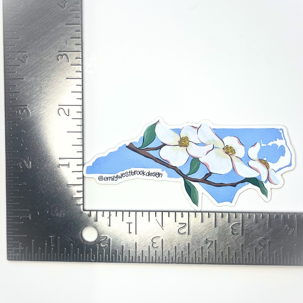 North Carolina State Flower Sticker