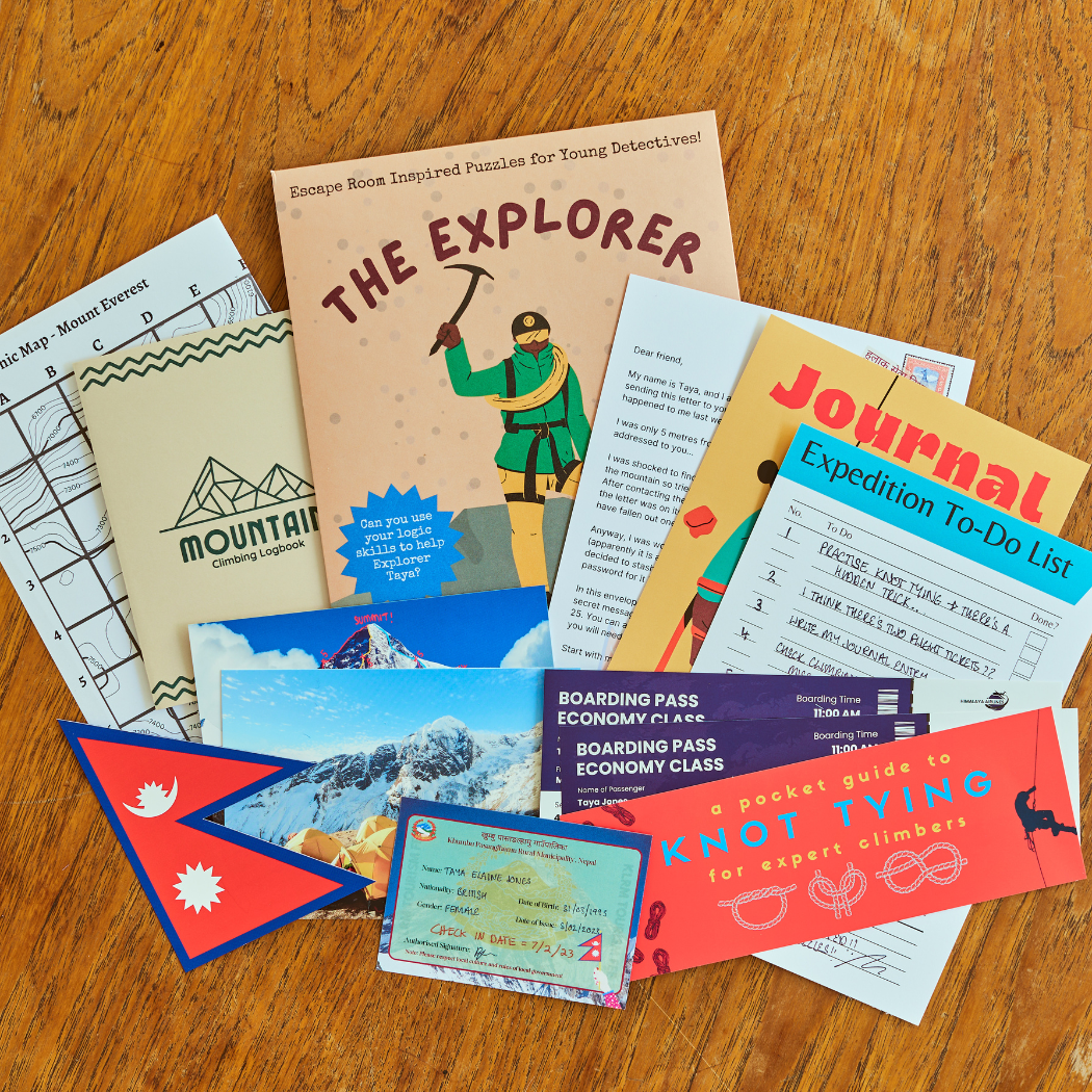 The Explorer - Children’s Escape Room (7-10) Board Game