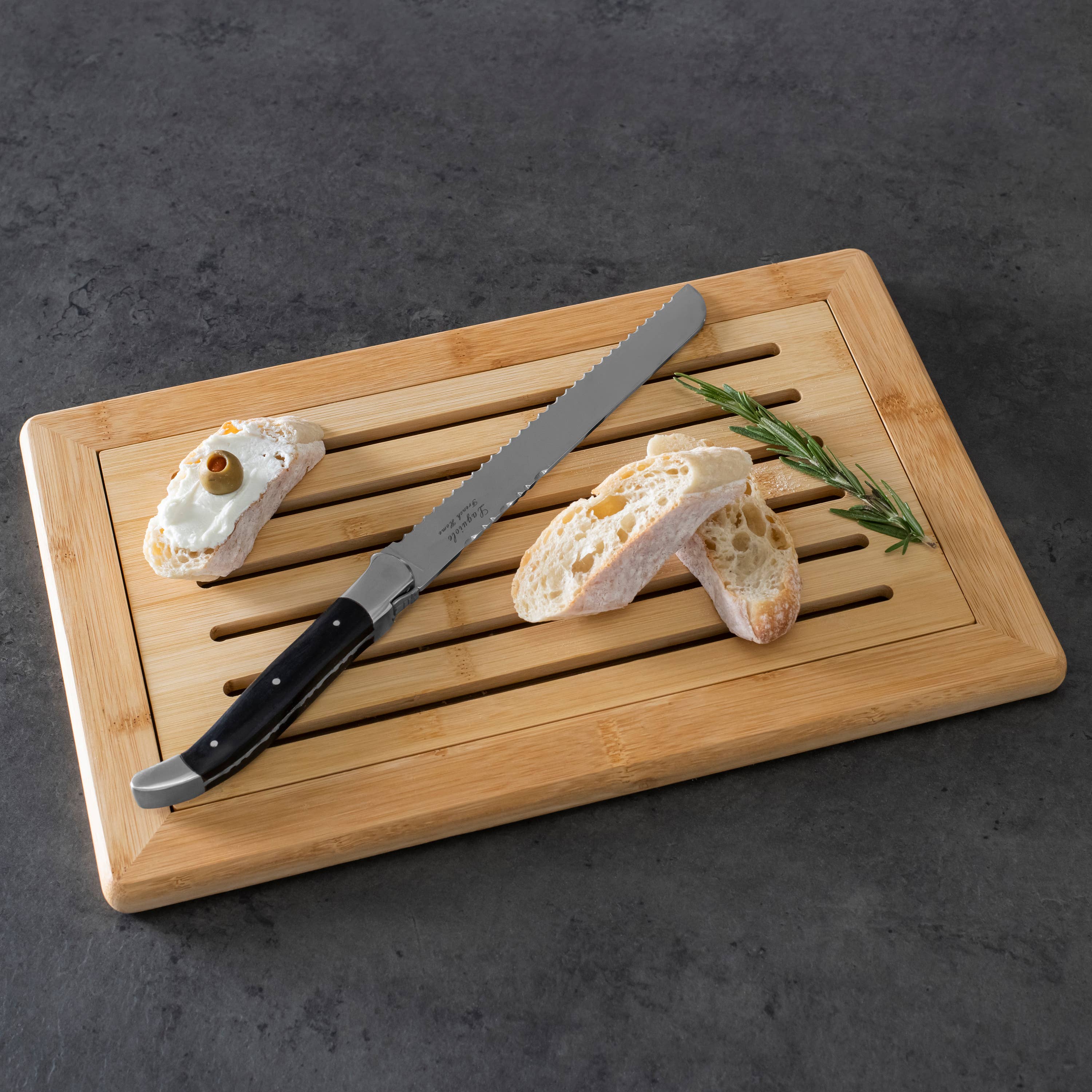 French Home Bamboo Bread Board