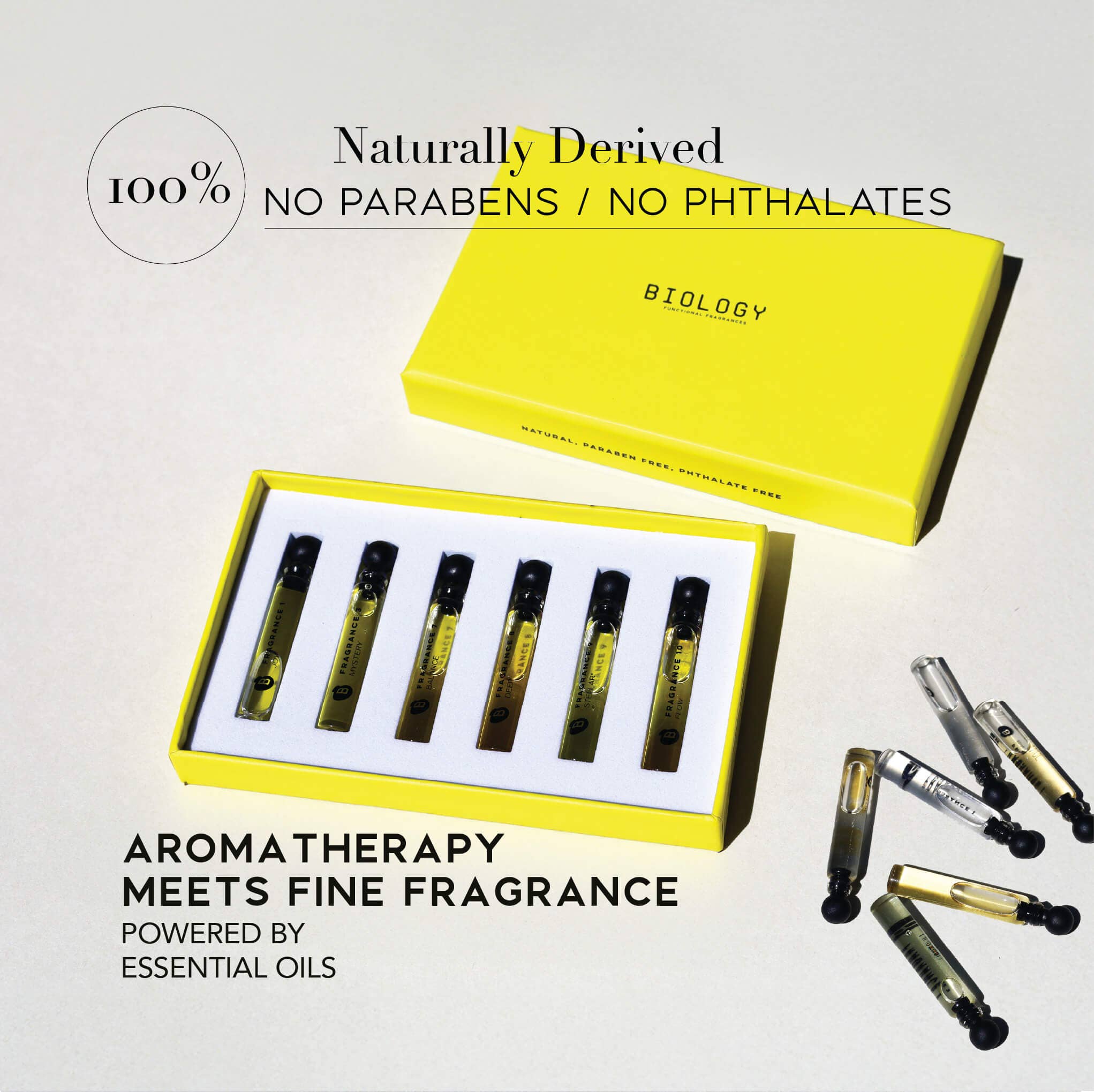 Discovery Travel Set- 100% Natural Fragrance Oil Rollerball