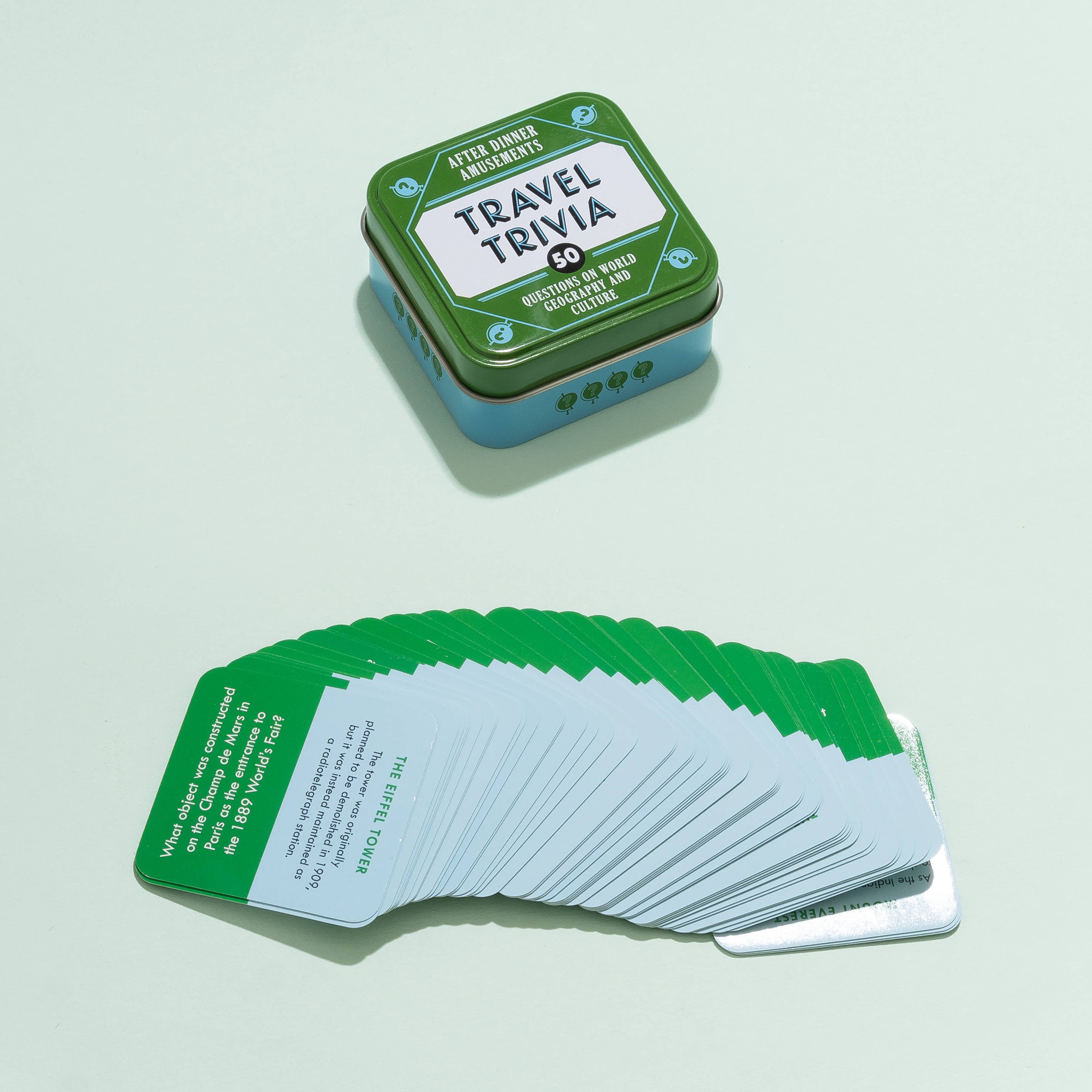 After Dinner Amusements: Travel Trivia