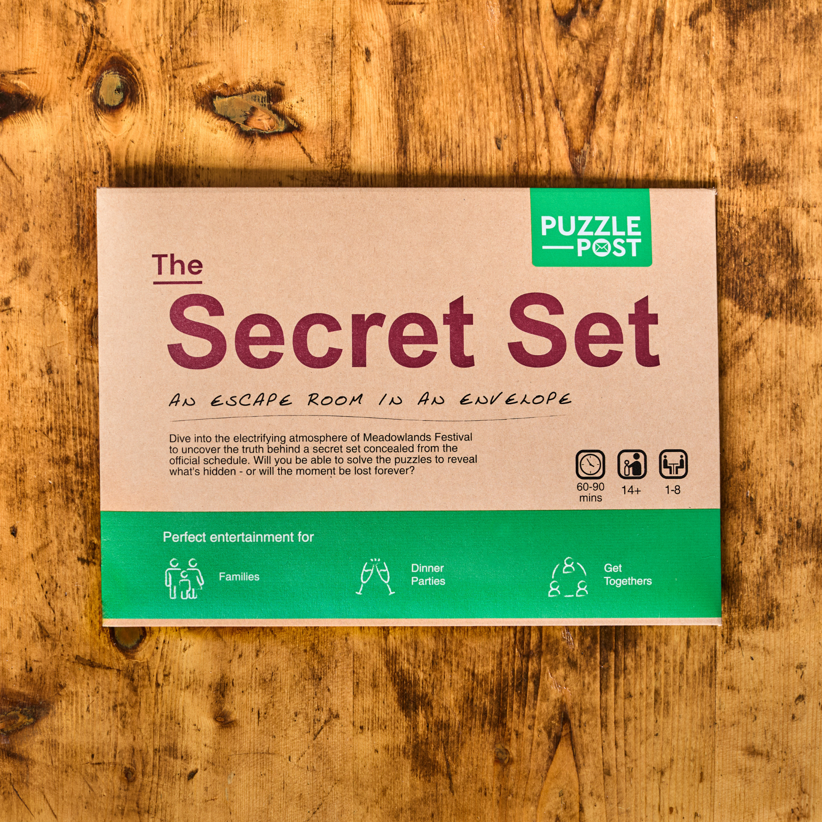 NEW Escape/Puzzle Game | Board game | The Secret Set