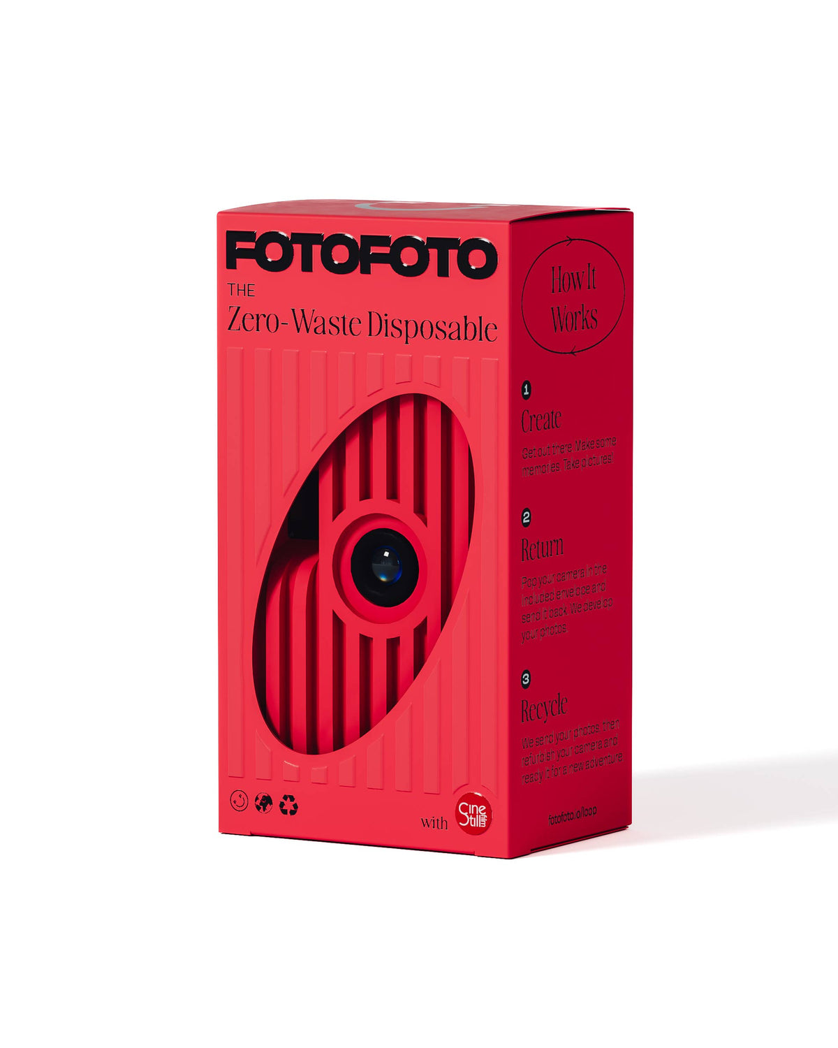 Fotofoto "Poppy" | Sustainable Disposable Camera