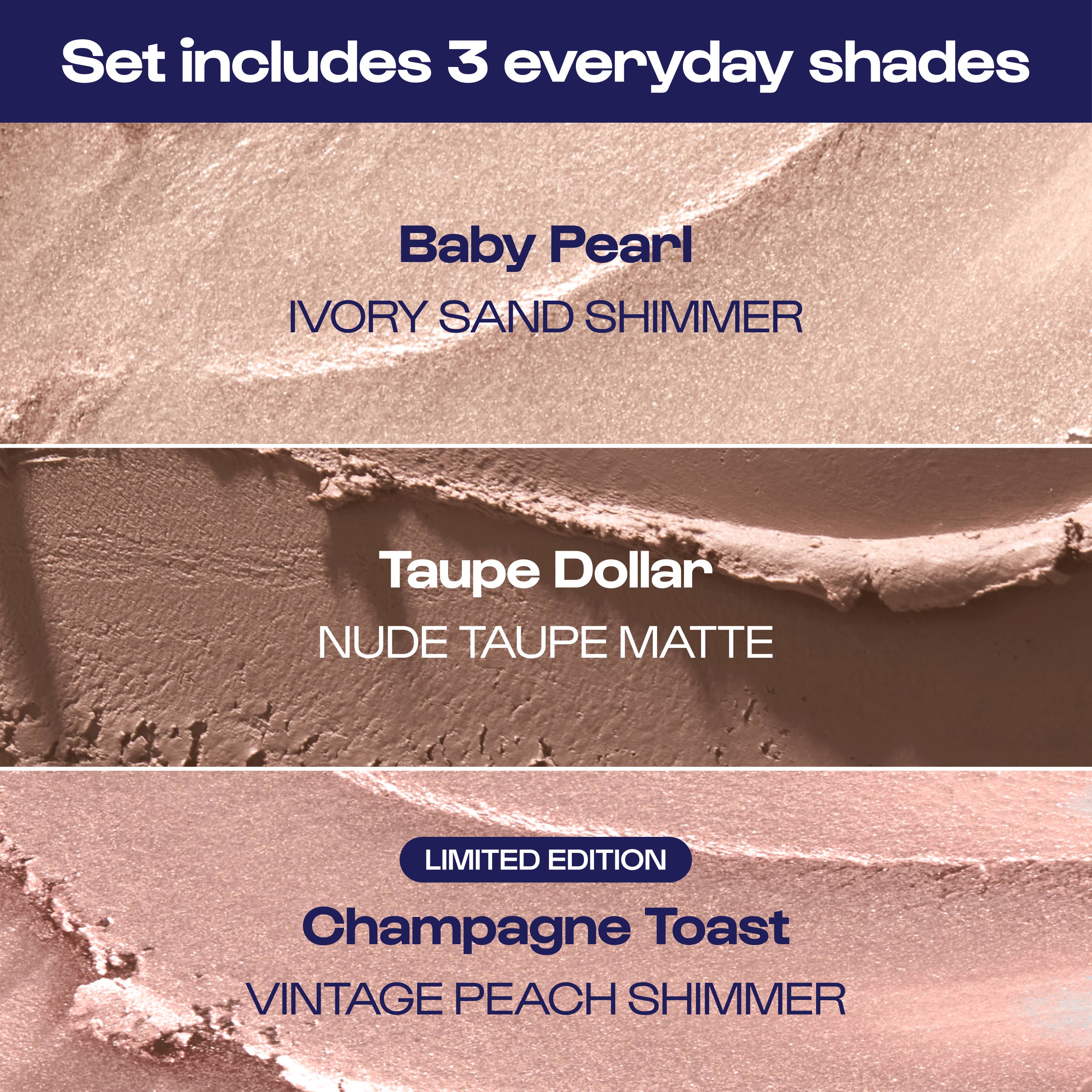 Three Pointer Eye Trio- Mini 11th Hour Eyeshadow Gift Set