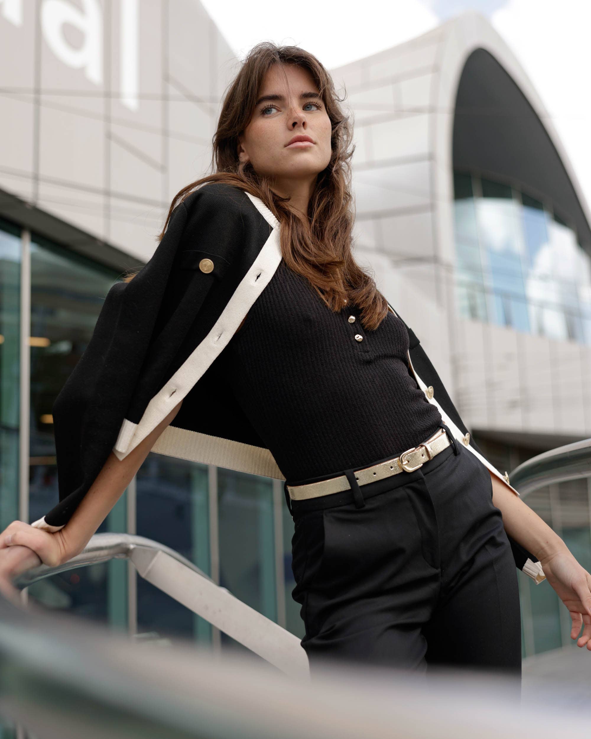 Eva | Metallic Skinny Fun Full Grain Leather Belt Women