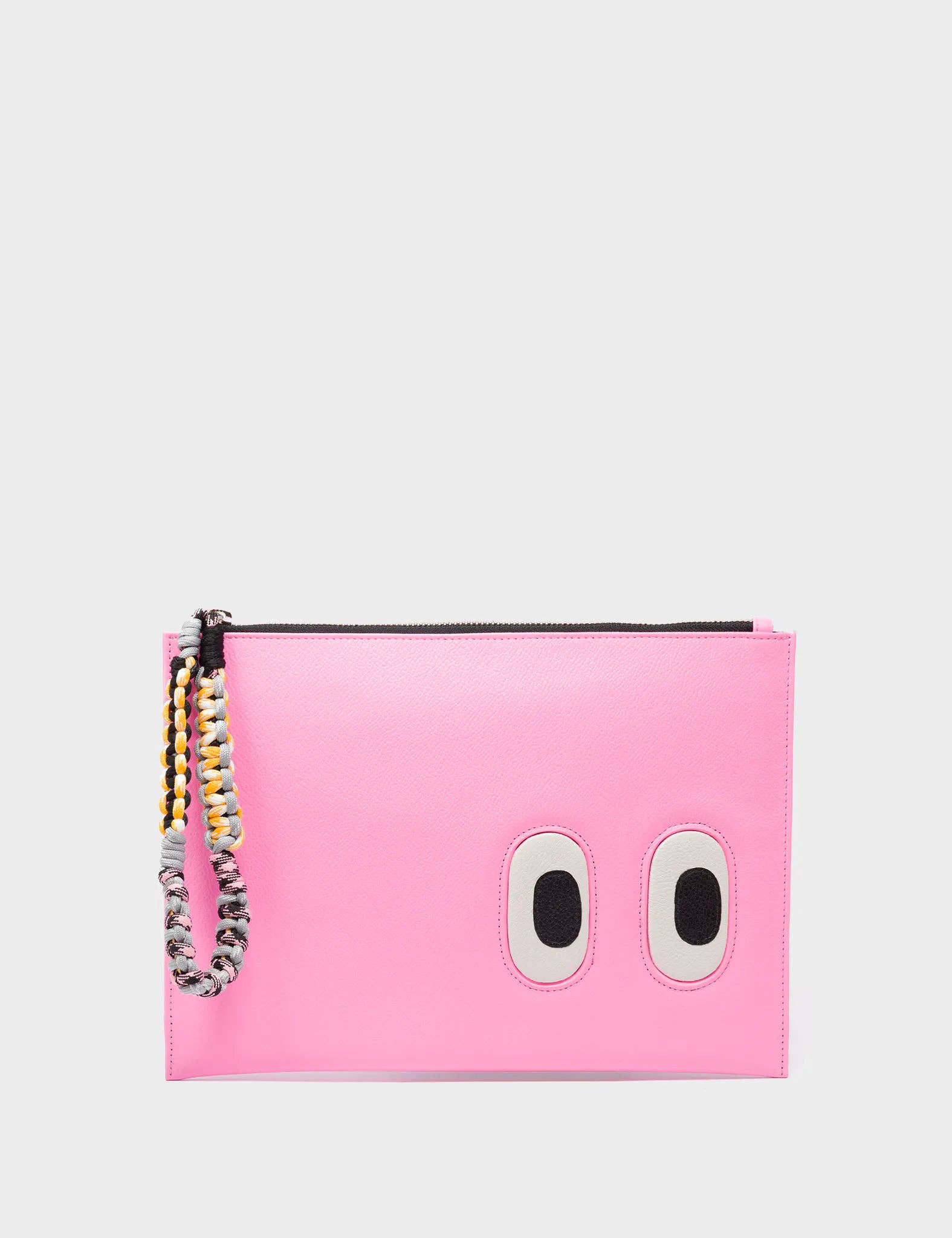 Fidelio Soft Neon Pink Leather Pouch - Look Up ๐