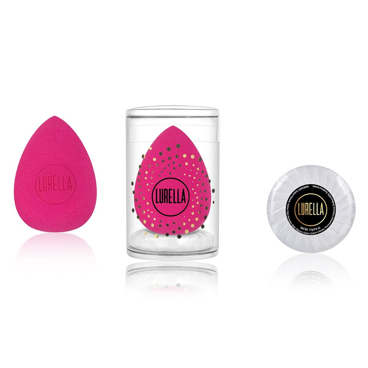 Teardrop Beauty Sponge - Hot Pink