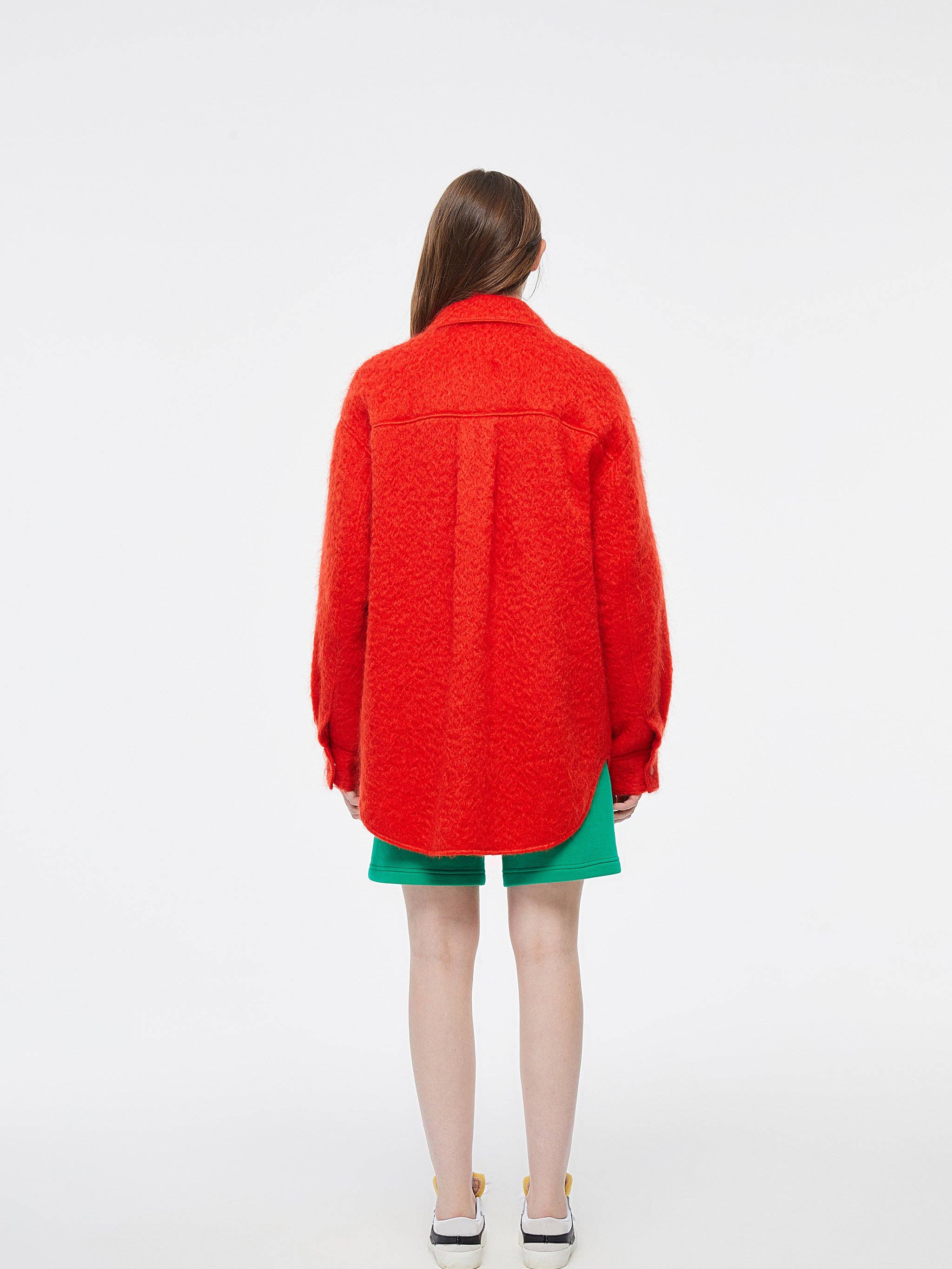 "Optimism & Positivity" Mohair Chore Jacket