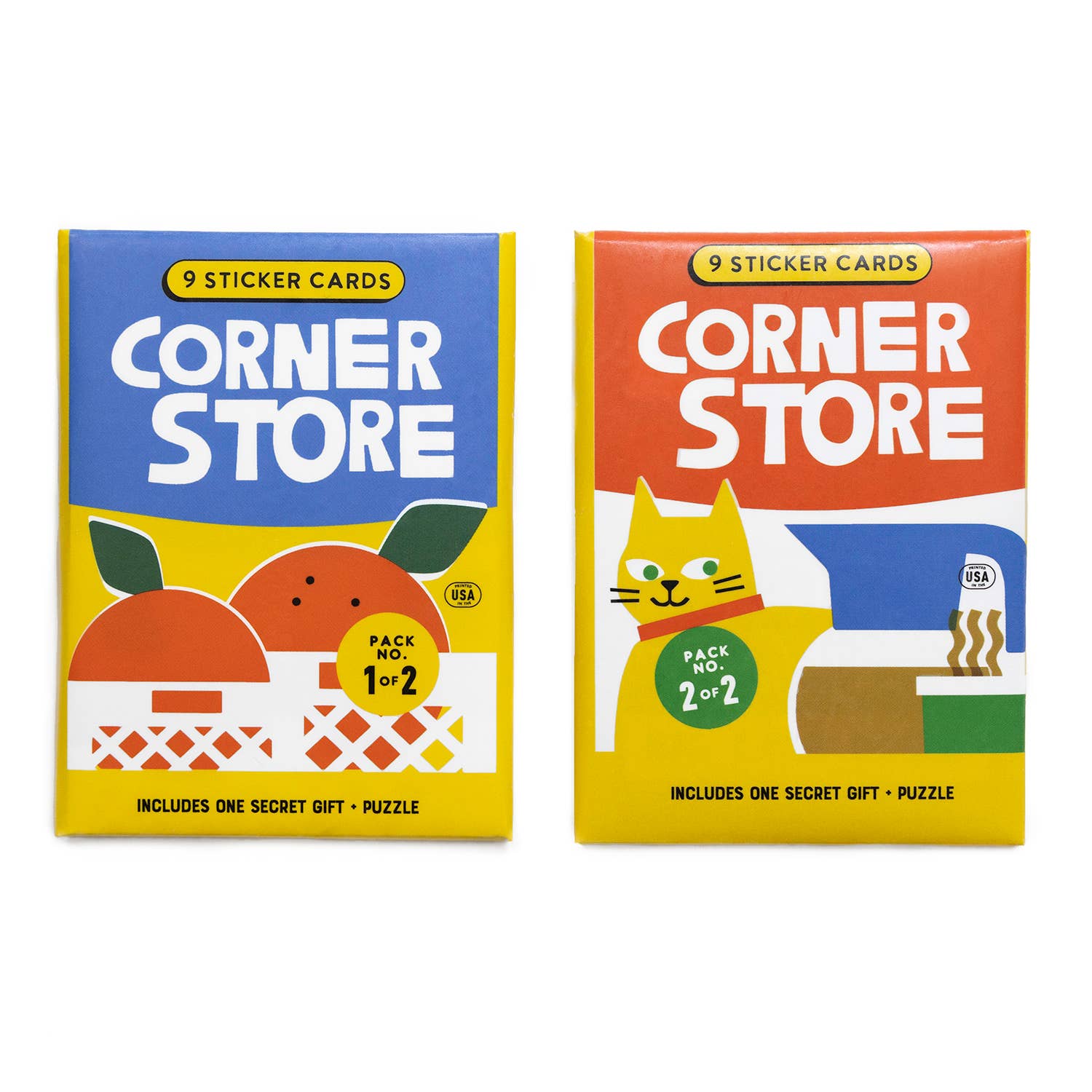 Corner Store Sticker Card Packs Retail Box (24 Packs)