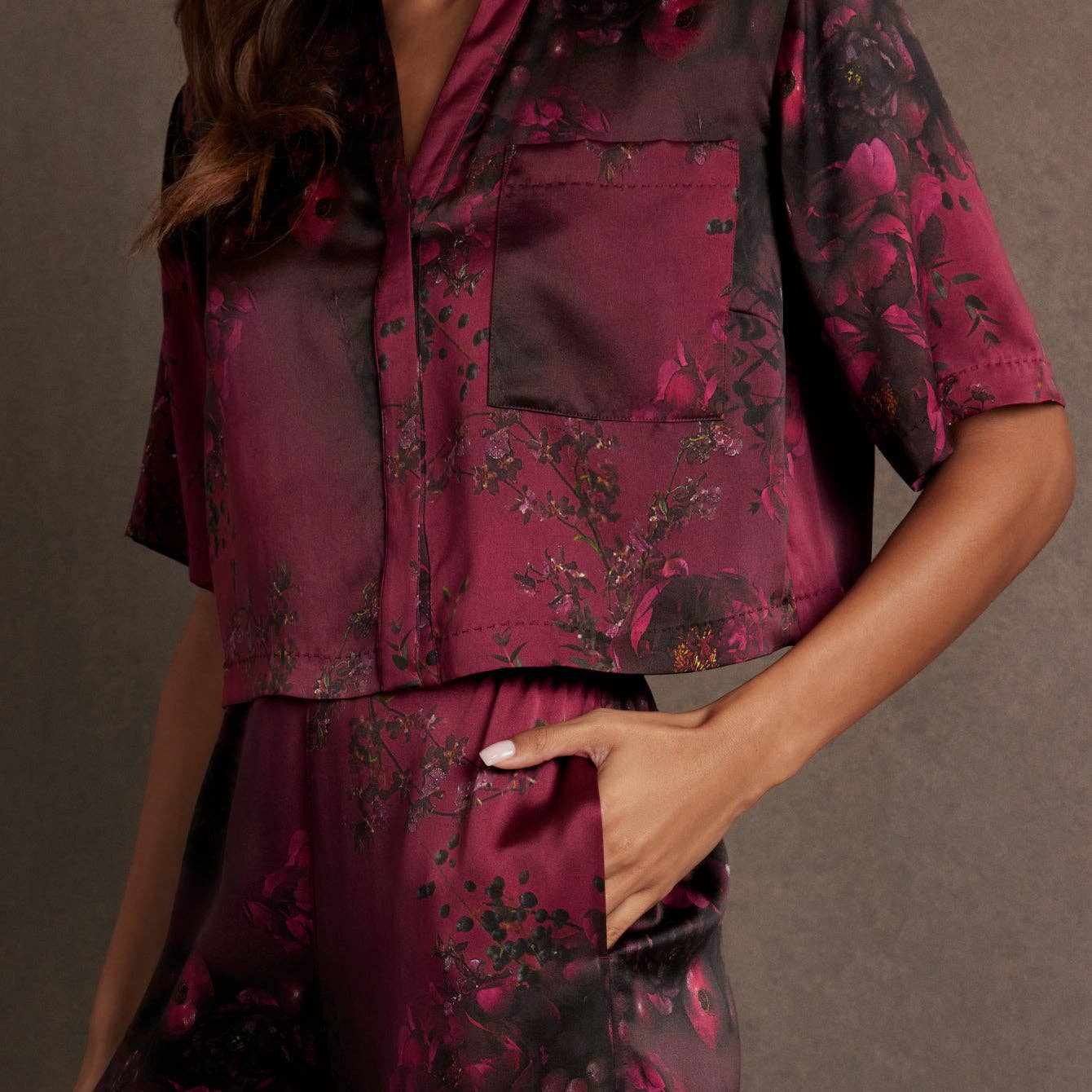 Lunya x Rosandich Washable Silk High Rise Pant Set