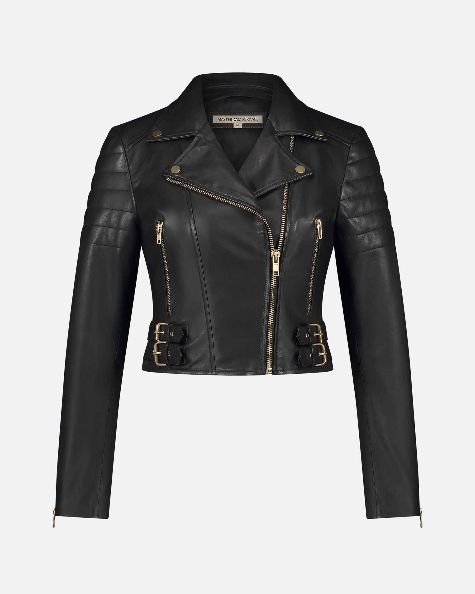 Eureka | Leather Biker Jacket