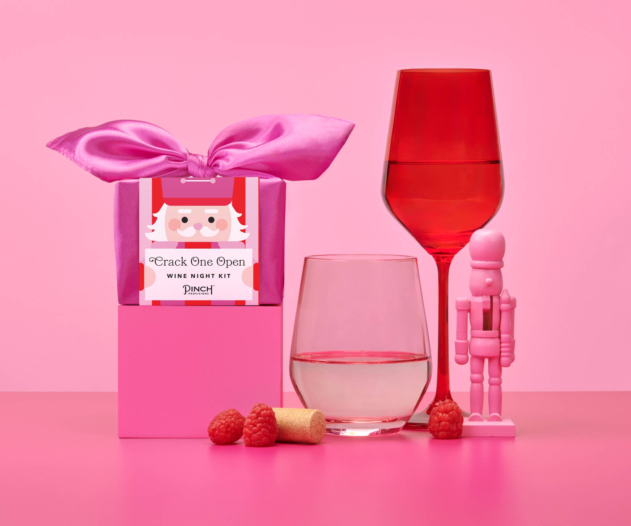 Wine Night Kit | Nutcracker, Pink Gifts for Women