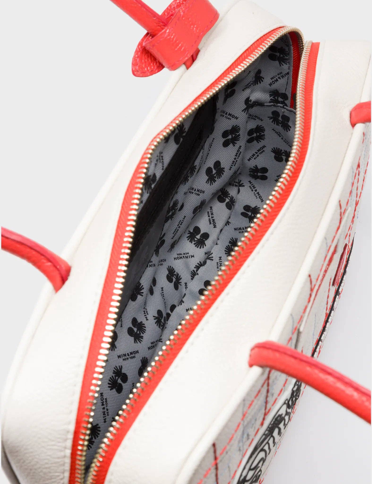 121 Shoulder Bag Cream Leather - Lovestitch Design