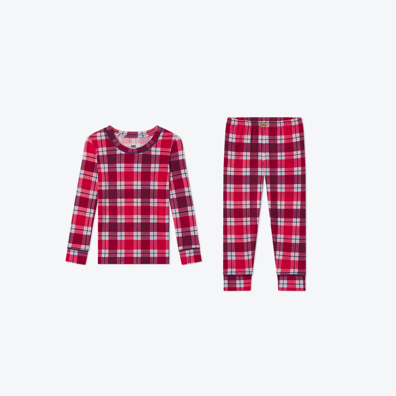Kids Soft Modal Jersey Long Sleeve Pant Set