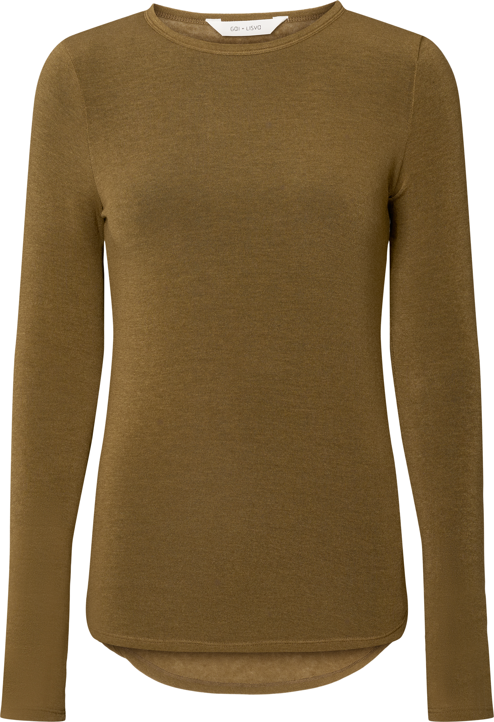 Thyra Wool Top - Kangaroo