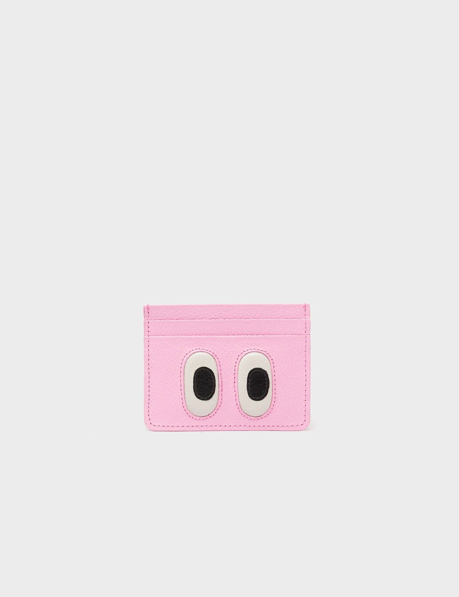 Filium Taffy Pink Leather Cardholder - Look Up ๐
