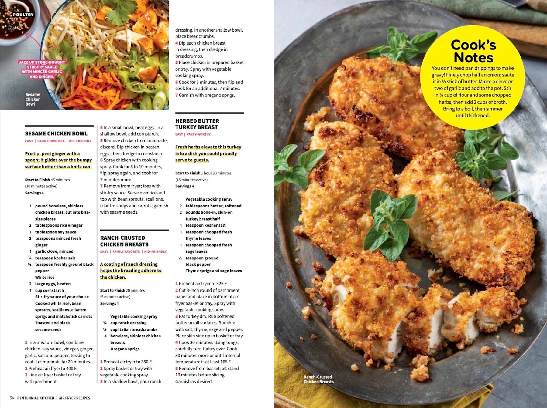 Air Fryer Recipes - 125 All-New Recipes: Amazing Meals in Minutes Fast Breakfasts Awesome Appetizers Perfect Main Courses Tasty Side Dishes Decadent Desserts, Digest Sized