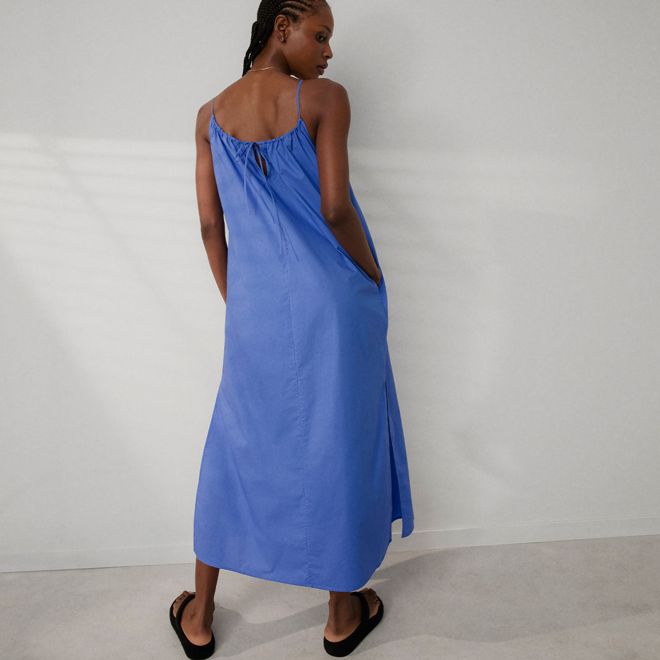Airy Cotton Maxi Dress