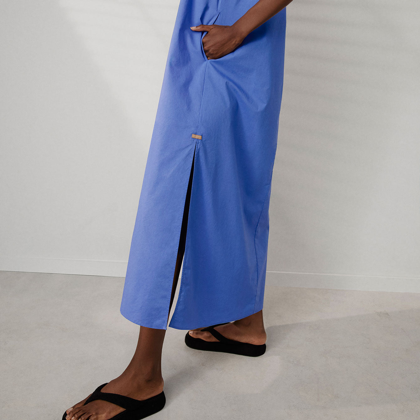 Airy Cotton Maxi Dress