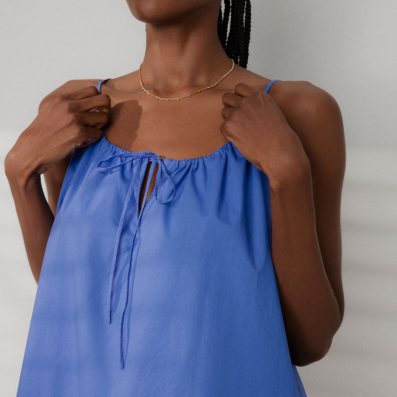 Airy Cotton Maxi Dress