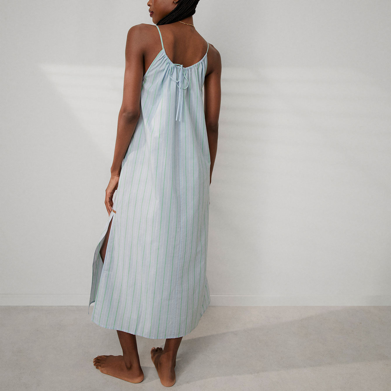 Airy Cotton Maxi Dress
