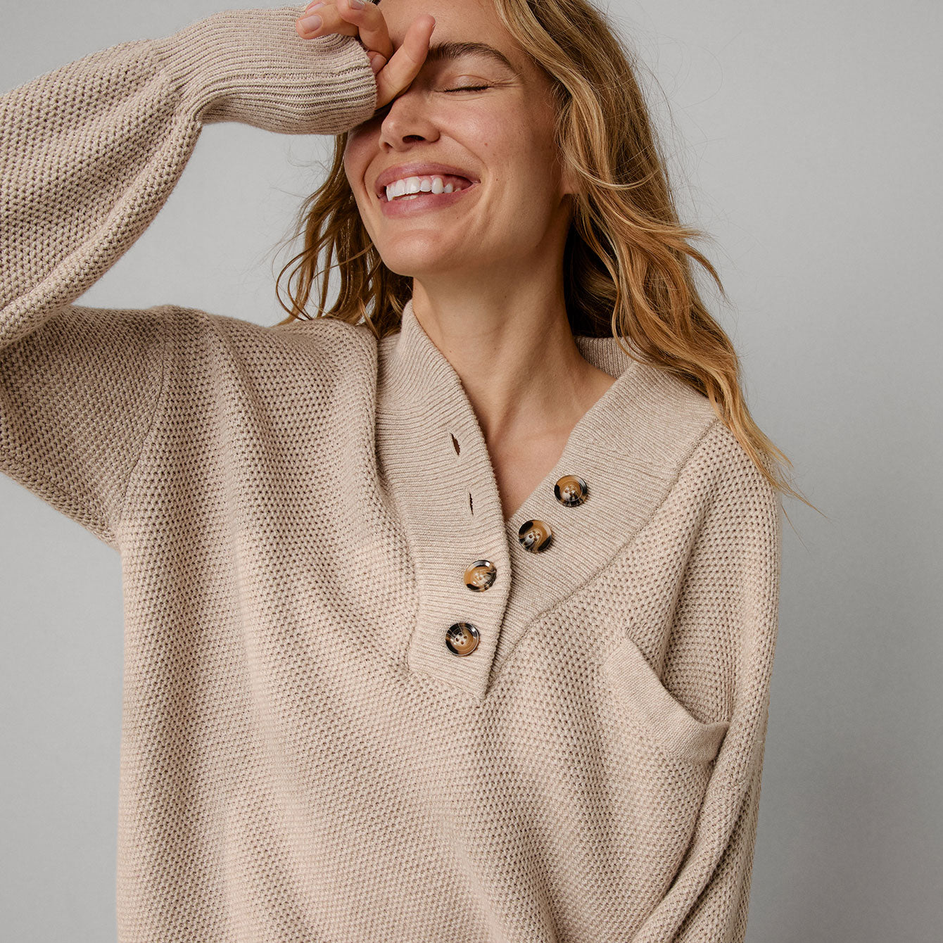 Cottonsilk™ Pocket Henley