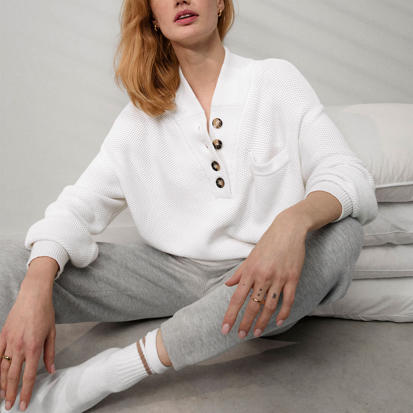Cottonsilk™ Pocket Henley