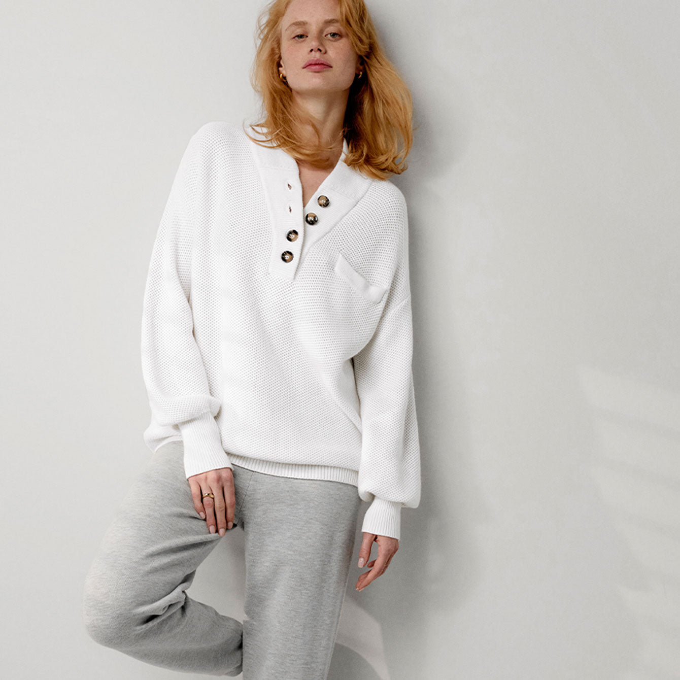 Cottonsilk™ Pocket Henley