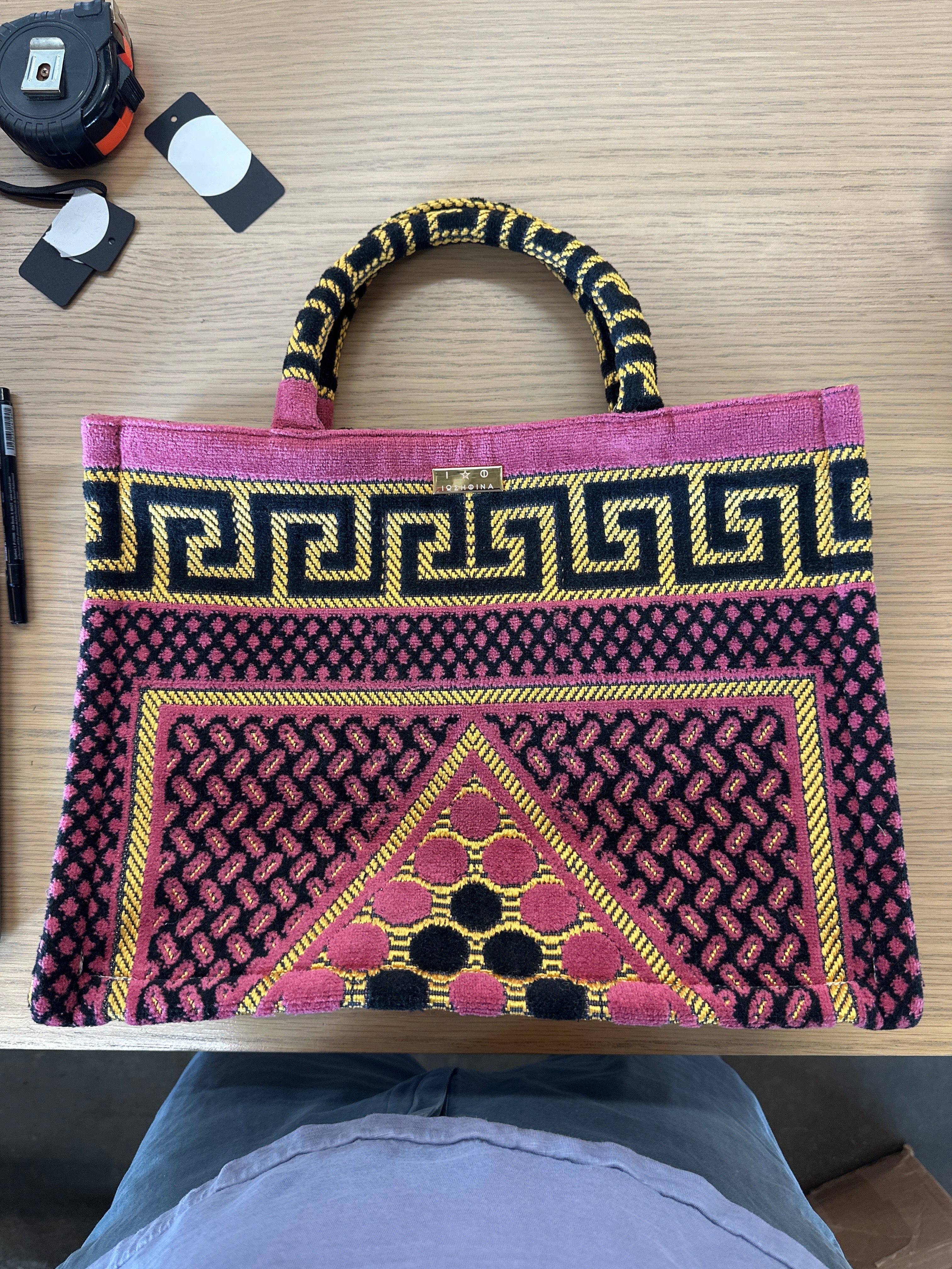 Iosophina Pink Tote Bag