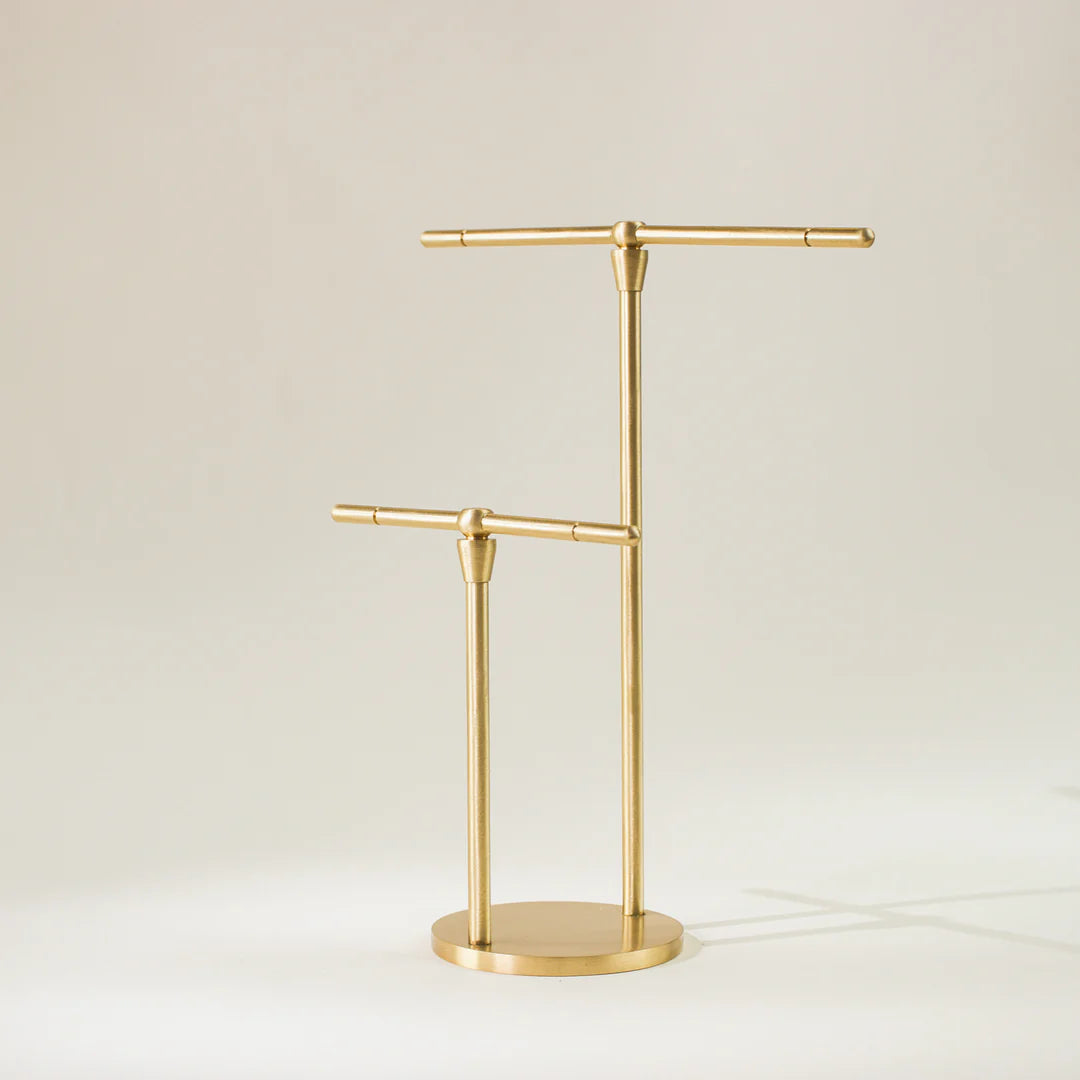 Brass Jewelry Stand