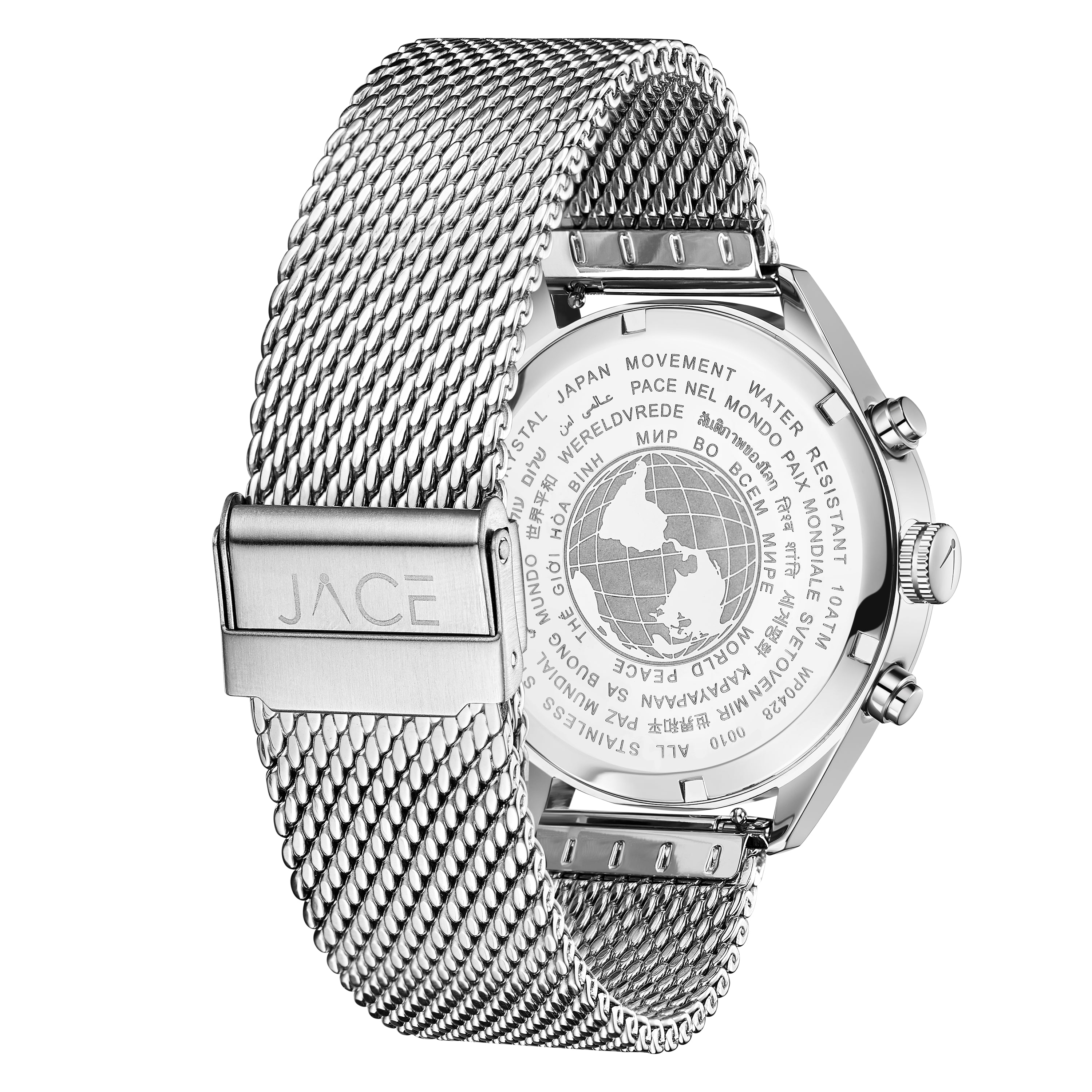 "ISTANBUL" MEN'S MESH BAND CHRONOGRAPH WATCH