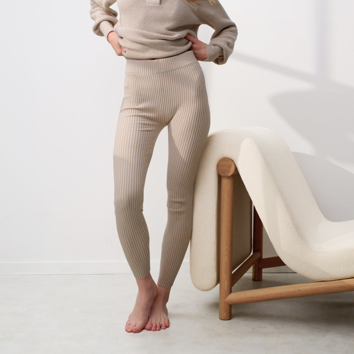 Cottonsilk™ Ribbed Legging
