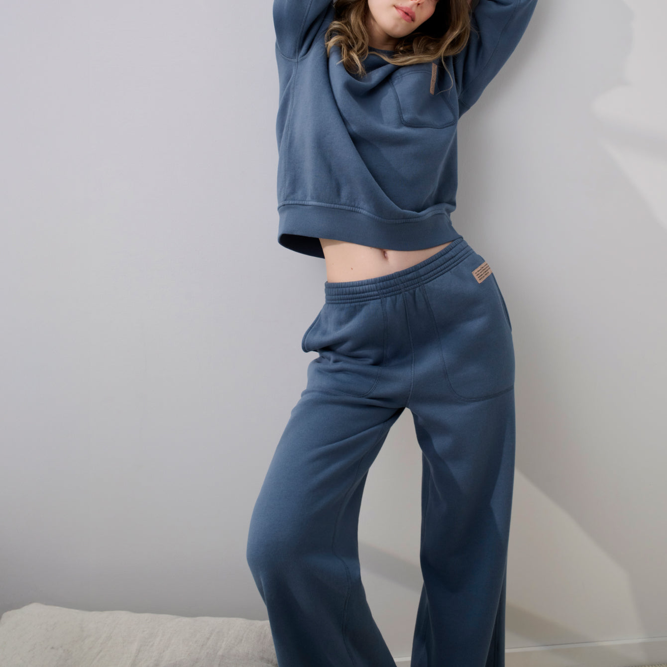 Silksweats™ Midweight Reversible Straight Leg